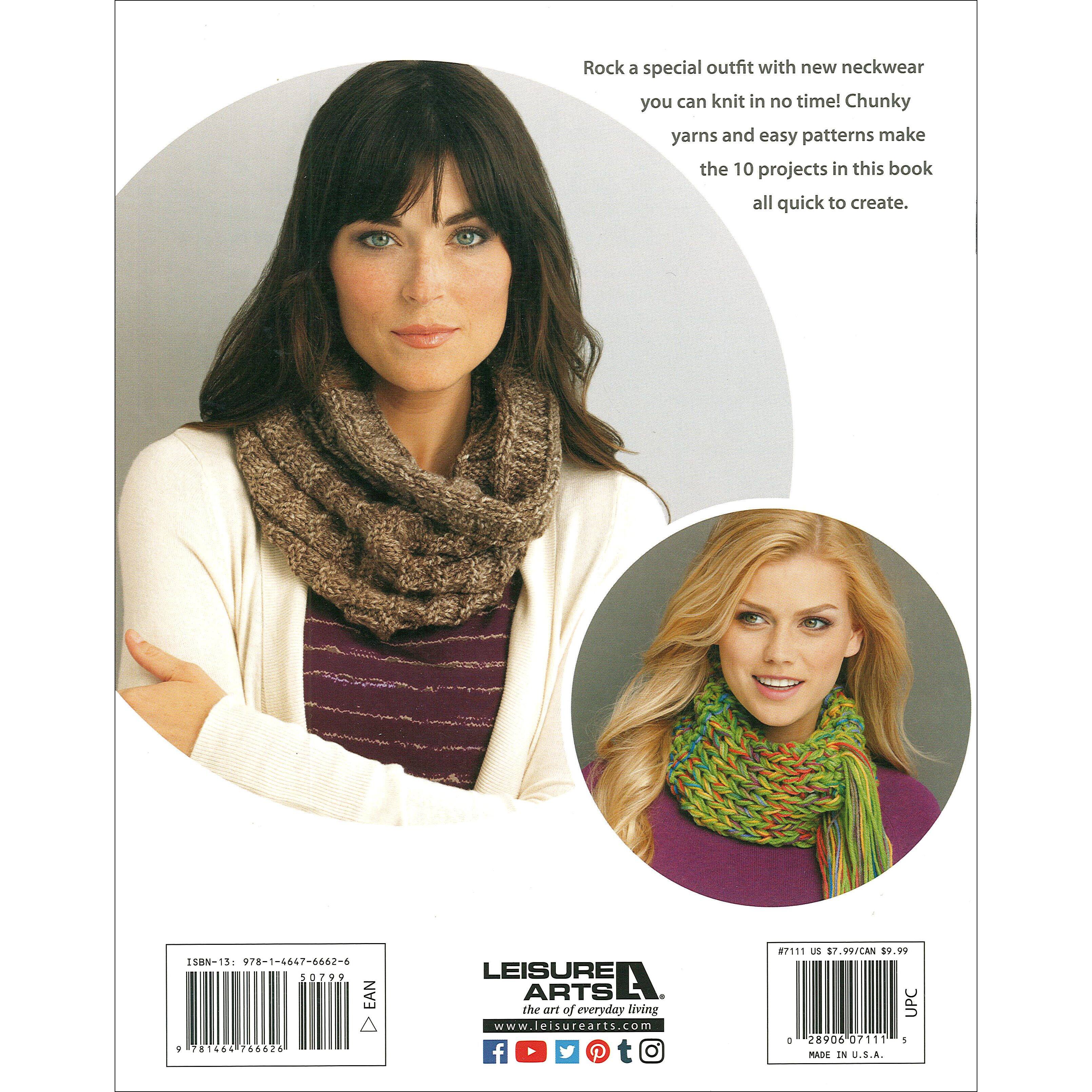 Leisure Arts&#xAE; Quick Knit Neckwear Book
