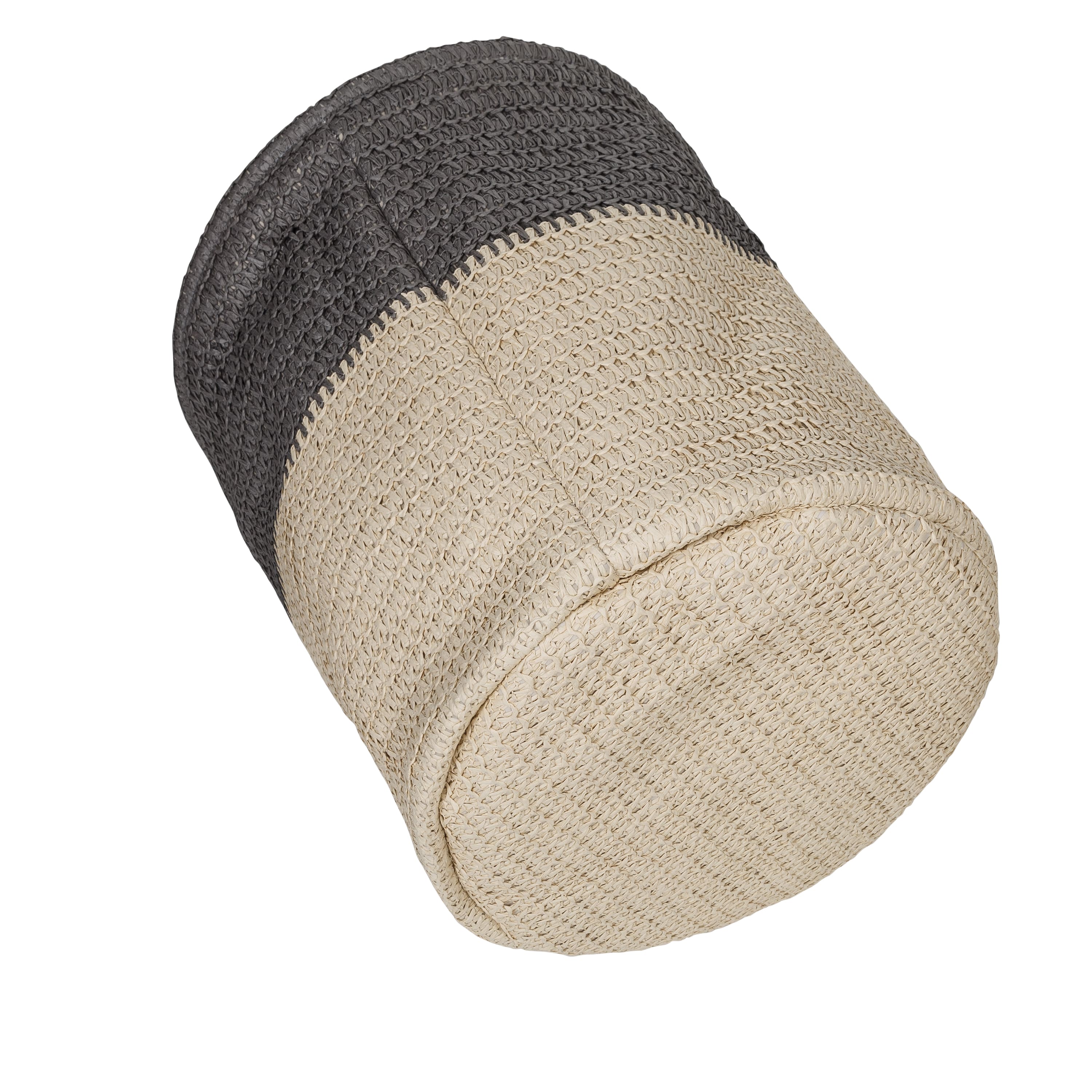 Honey Can Do Gray Flexible Laundry Basket Set