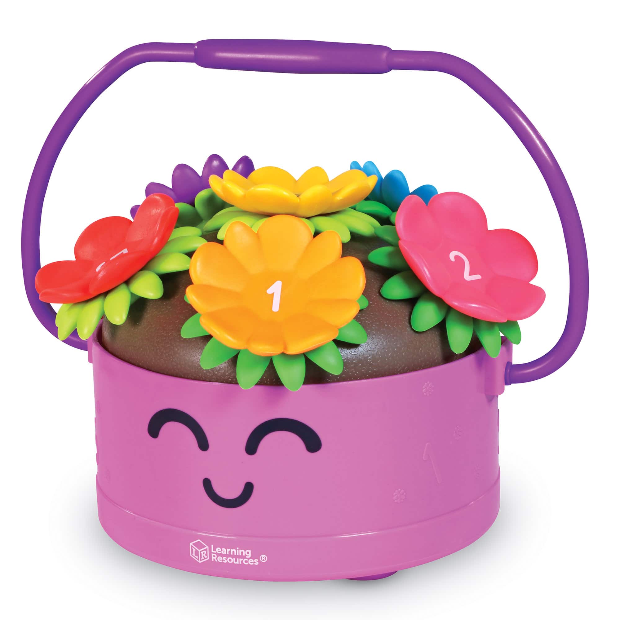 Learning Resources Poppy the Count & Stack Flower Pot