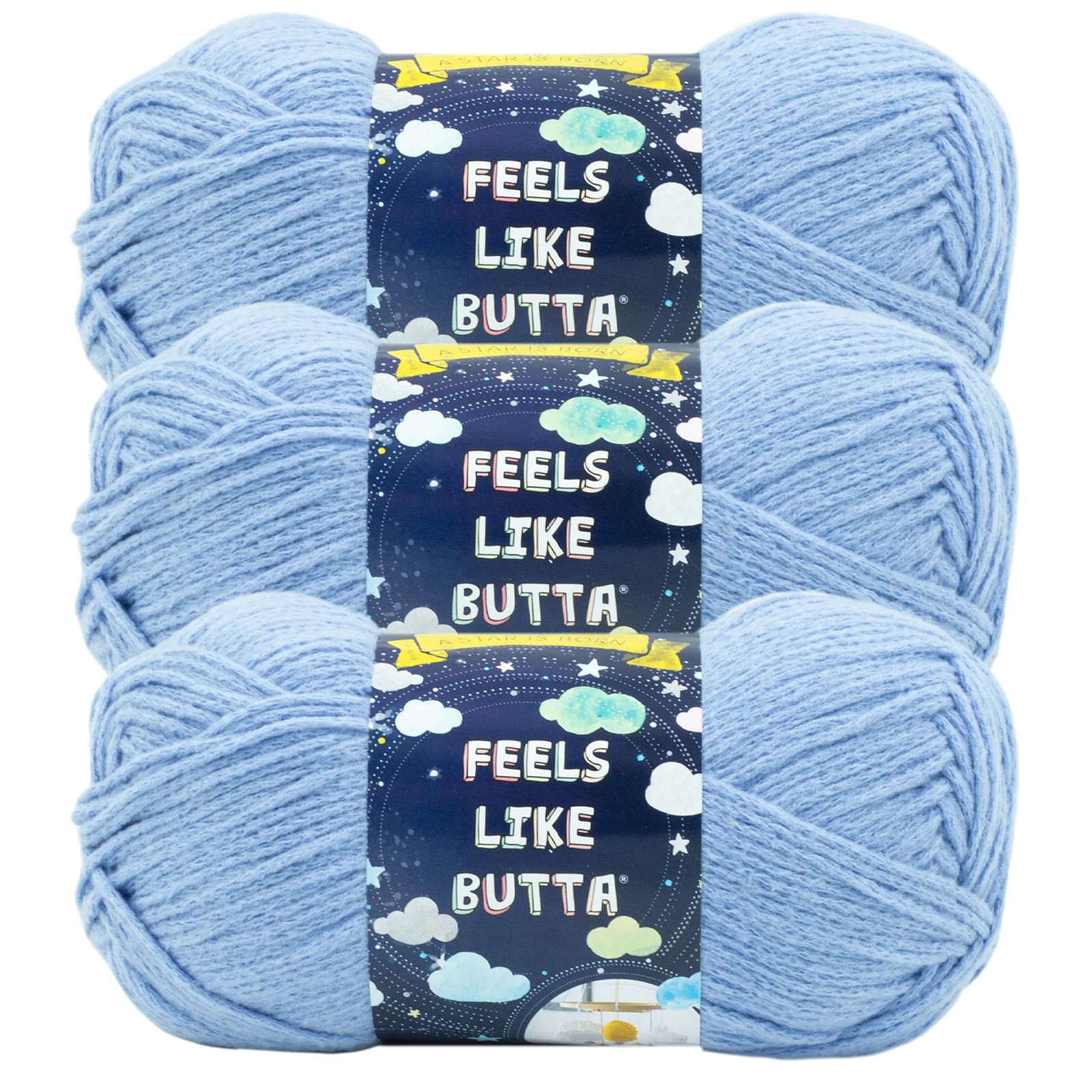3 Pack Lion Brand® Feels Like Butta® Solid Yarn