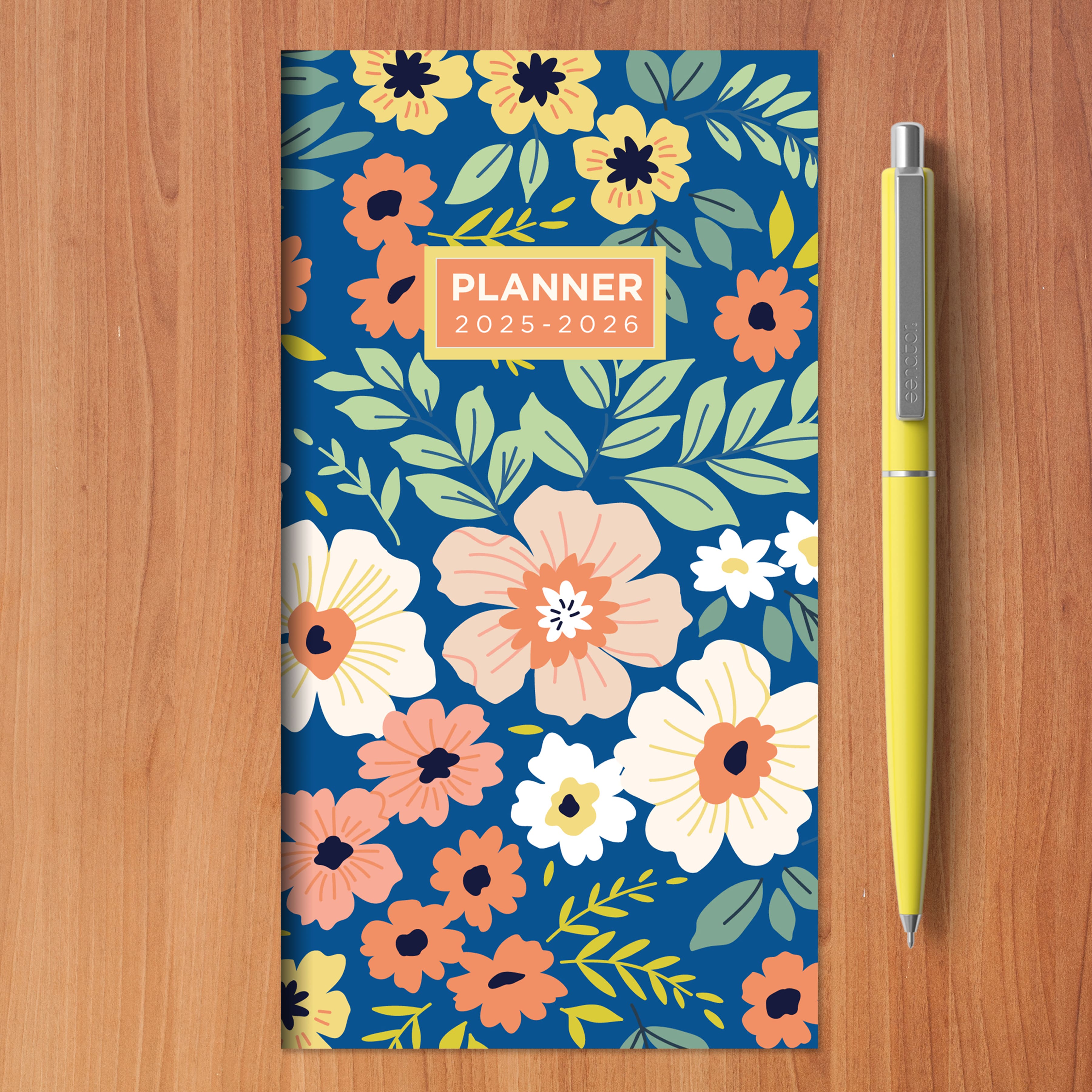 TF Publishing 2025 - 2026 Always in Bloom Small Monthly Pocket Planner