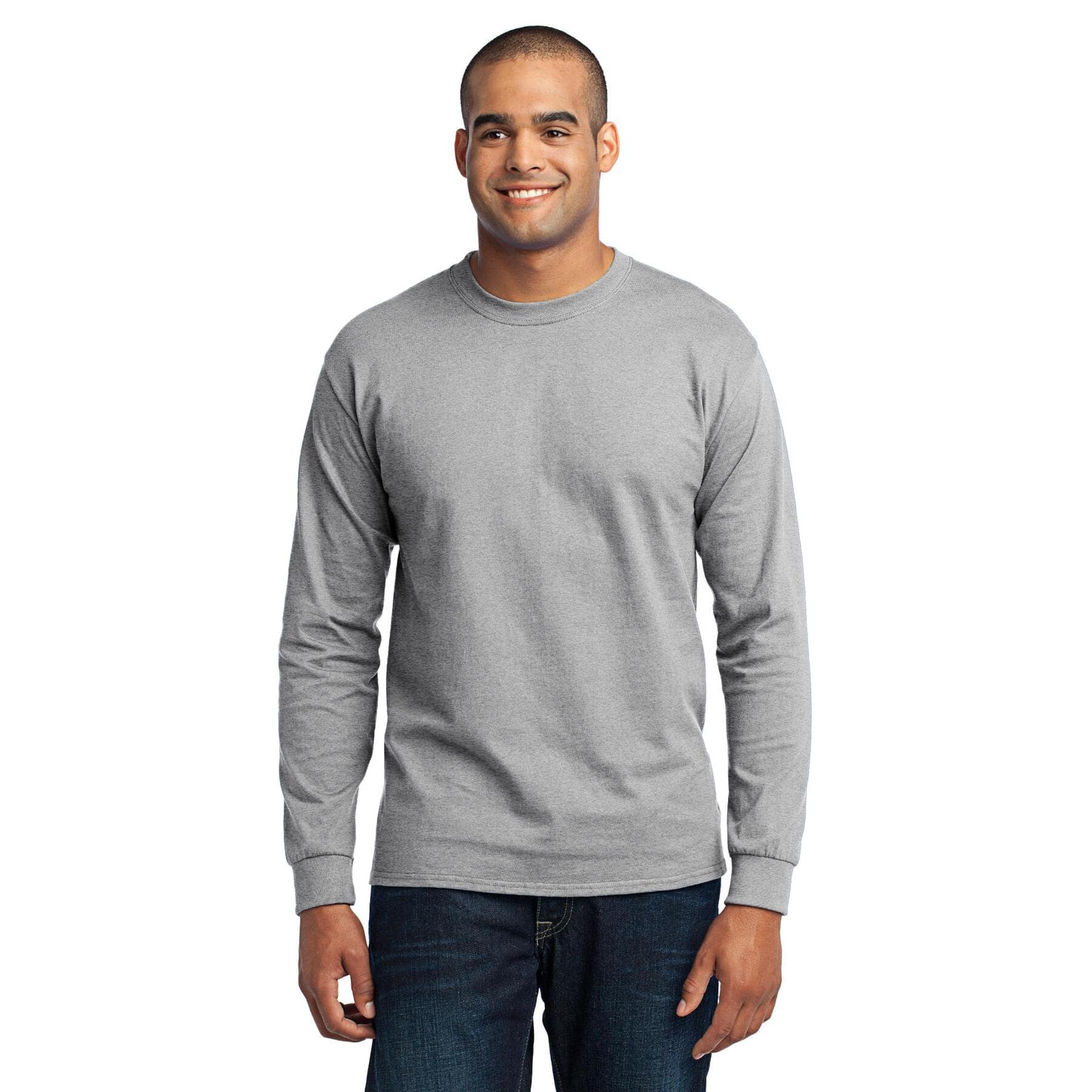 Port & Company® Long Sleeve Tall Core Blend T-Shirt
