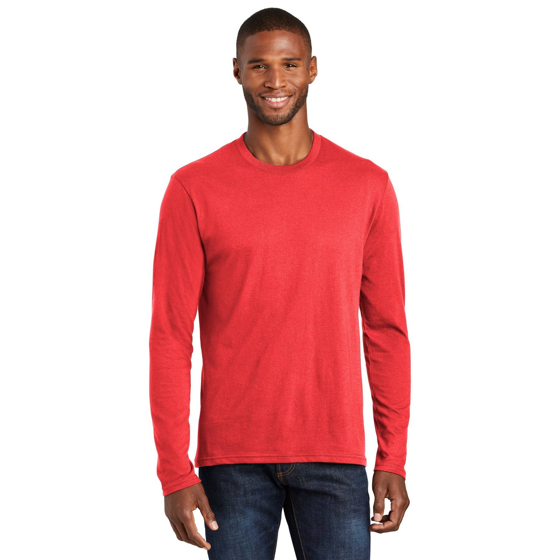 Port & Company® Fan Favorite™ Long Sleeve Blend T-Shirt