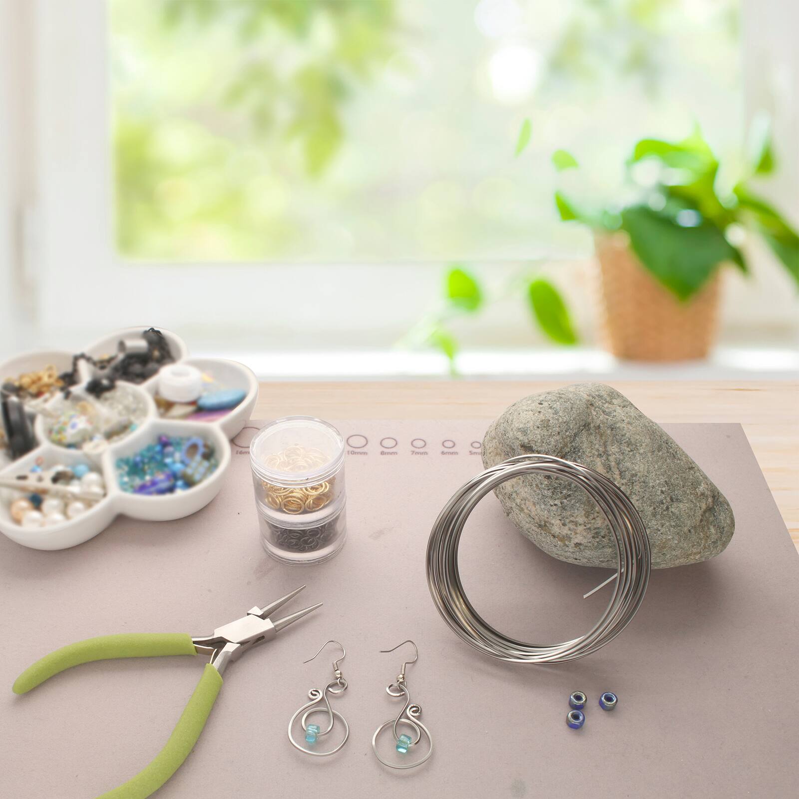 The Beadsmith&#xAE; Wire Elements&#x2122; 21 Gauge Tarnish Resistant Half Round Soft Temper Wire, 4yd.