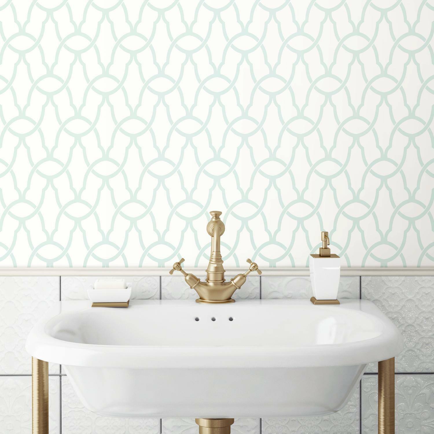 RoomMates Trellis Peel &#x26; Stick Wallpaper
