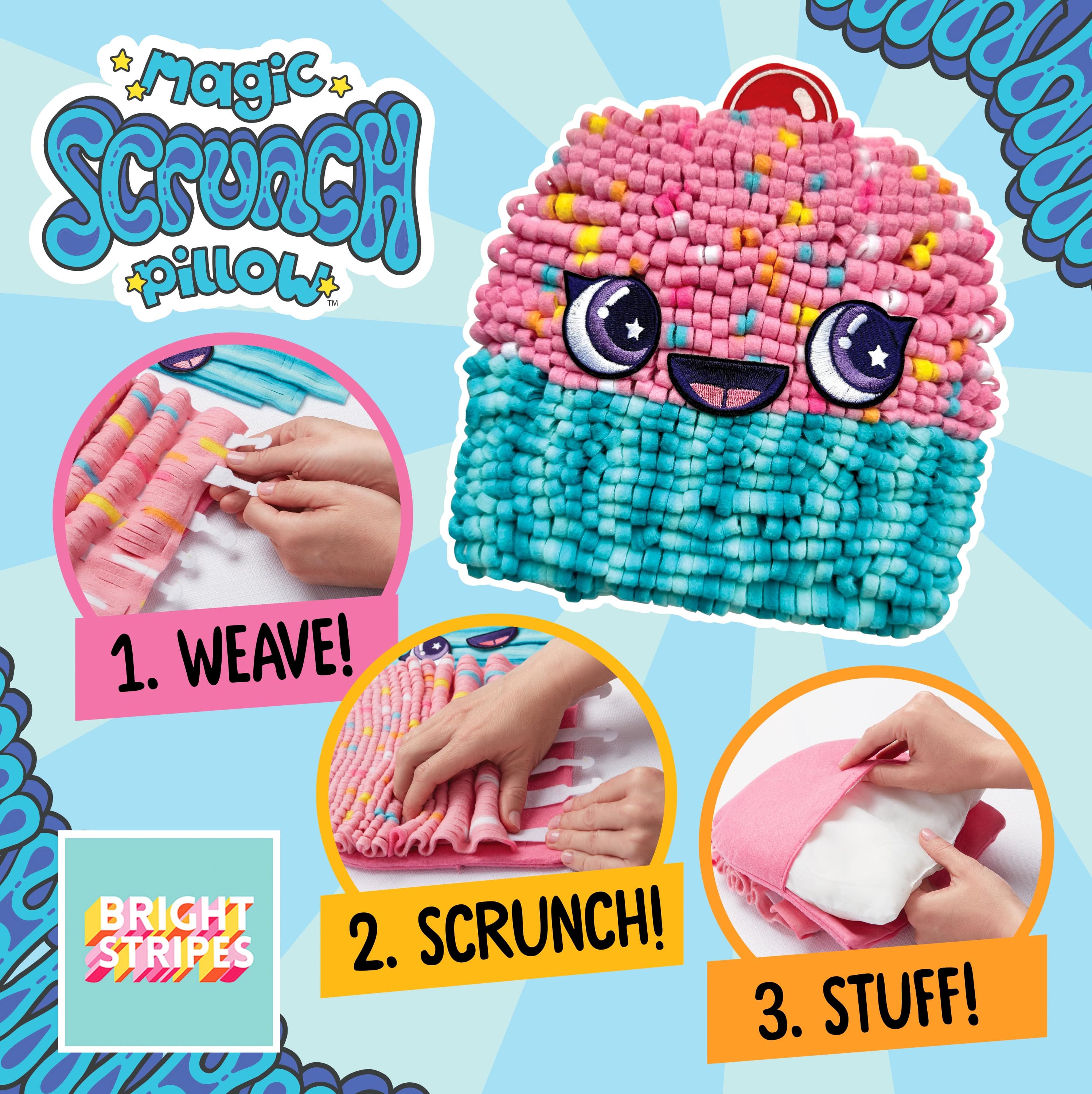 Magic Scrunch&#x2122; Pillow Cupcake Craft Kit