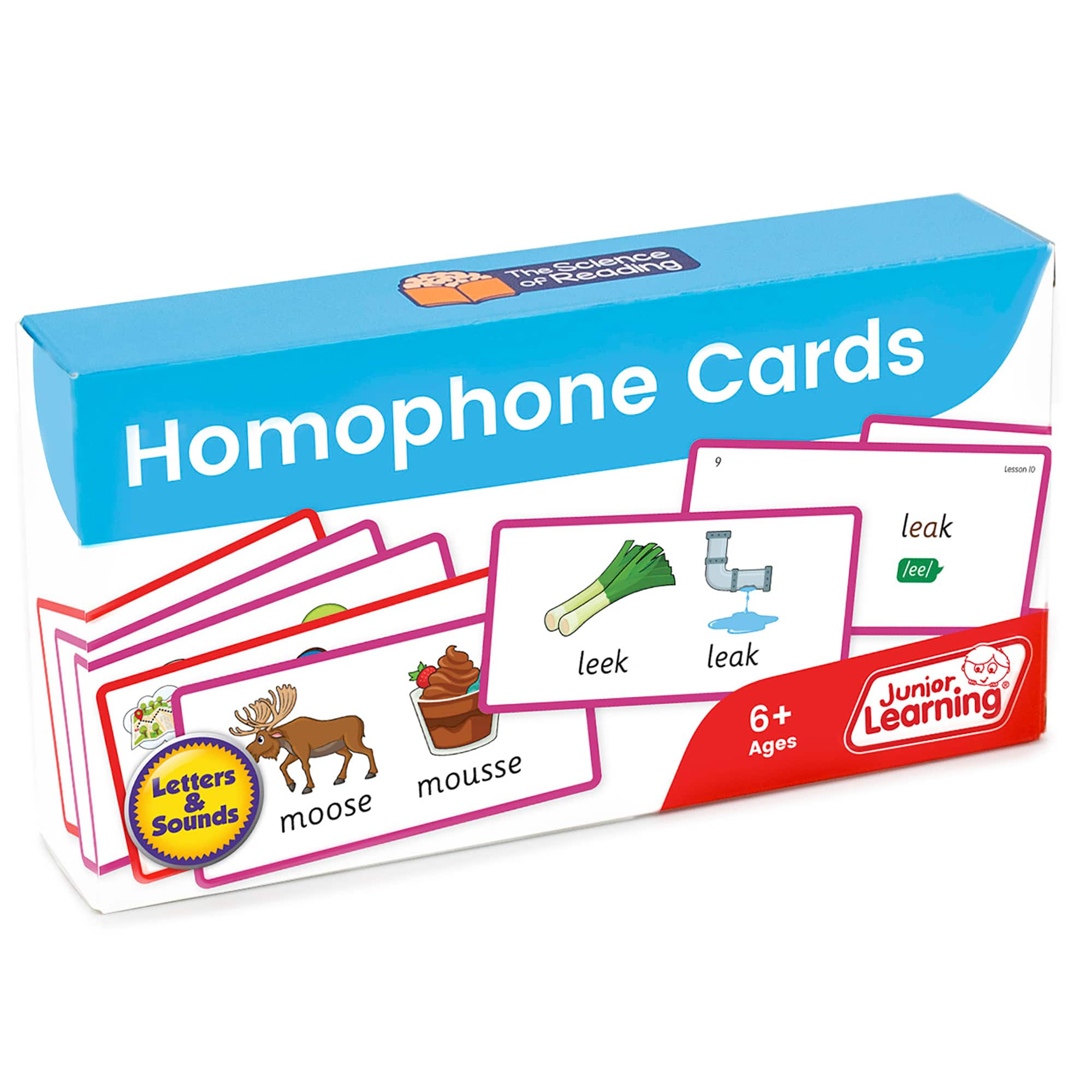 Junior Learning® Homophone Flashcards