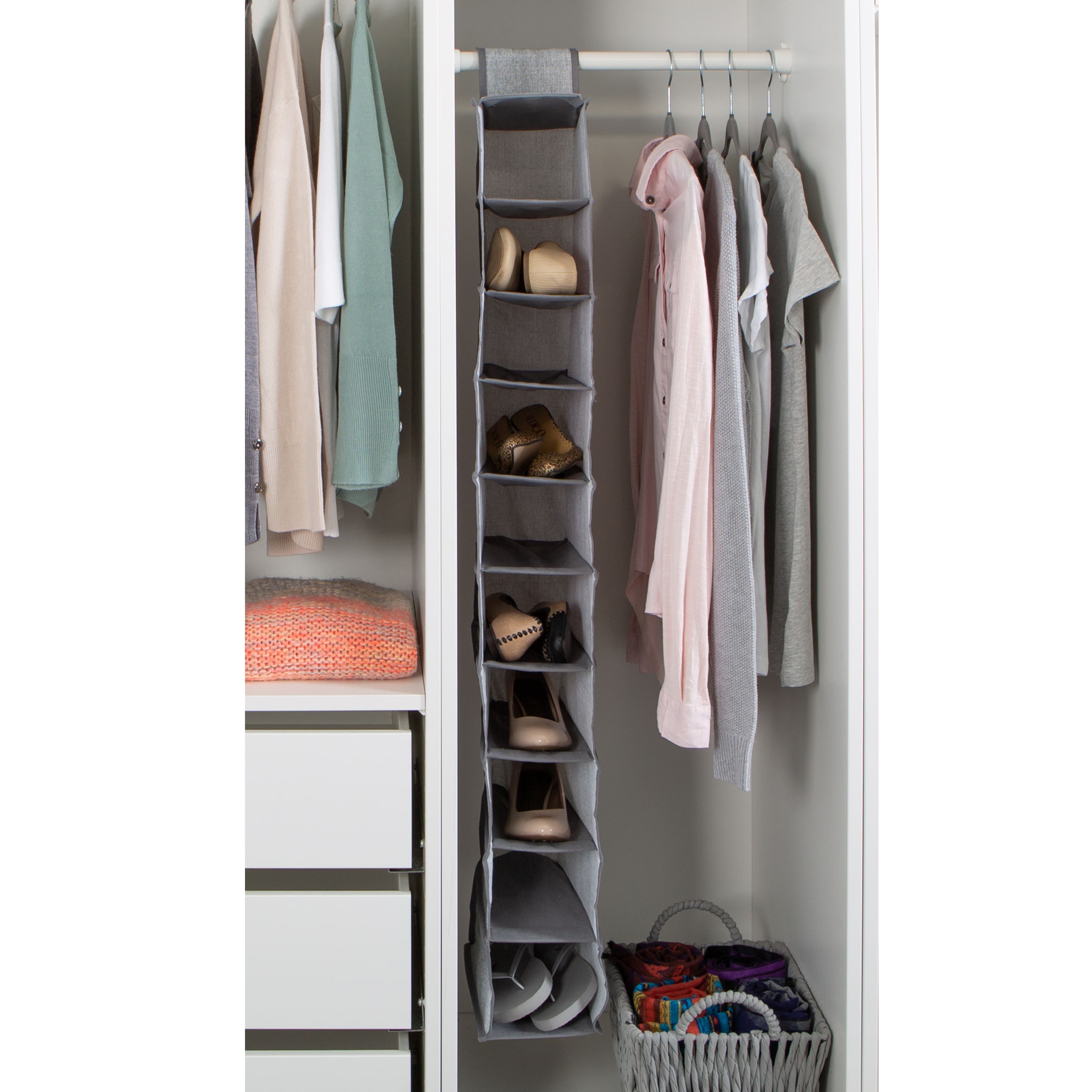 Simplify 10 Shelf Shoe Organizer