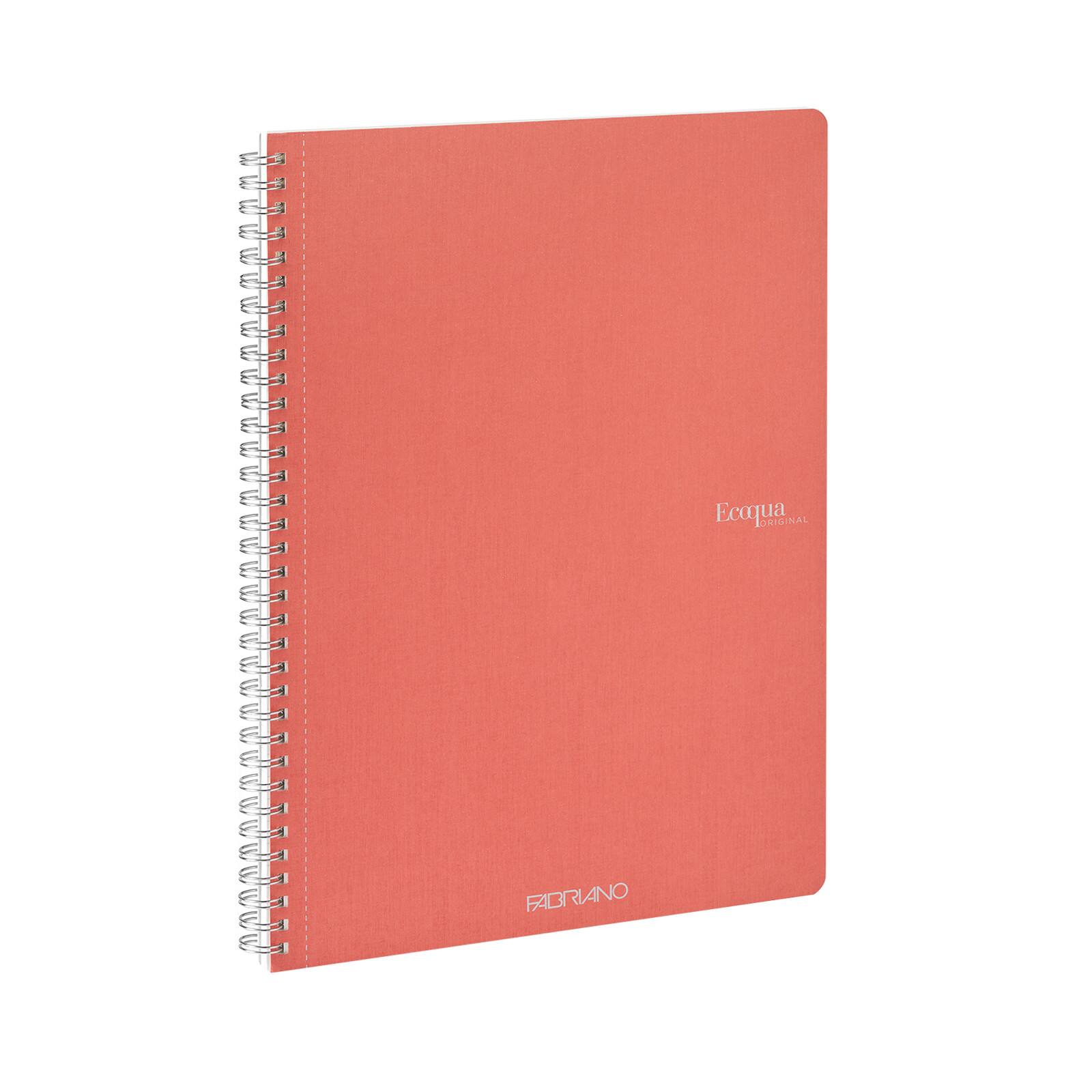 Fabriano® EcoQua Original A4 Spiral-Bound Graph Notebook