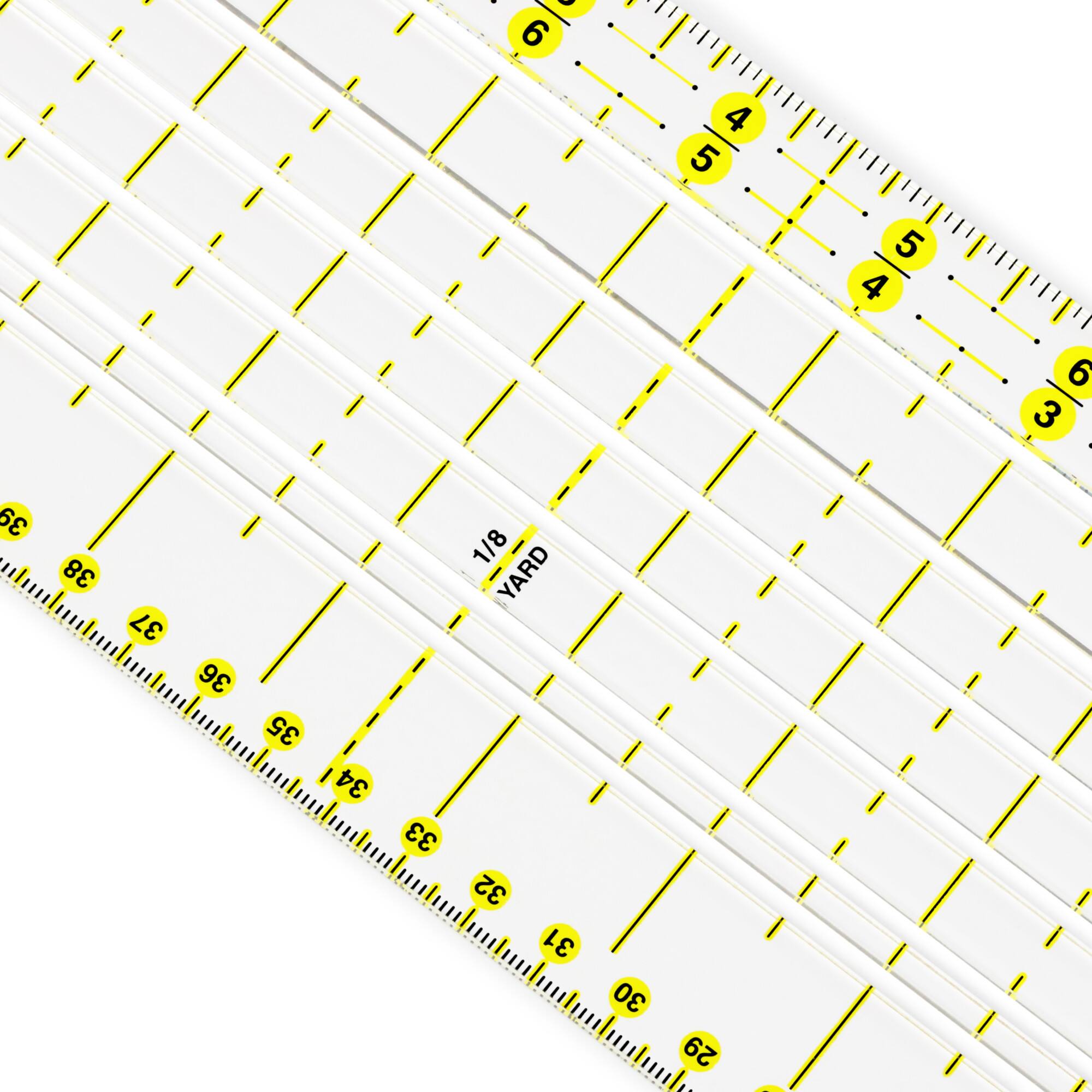 Dritz&#xAE; Clear Measure &#x26; Mark Ruler