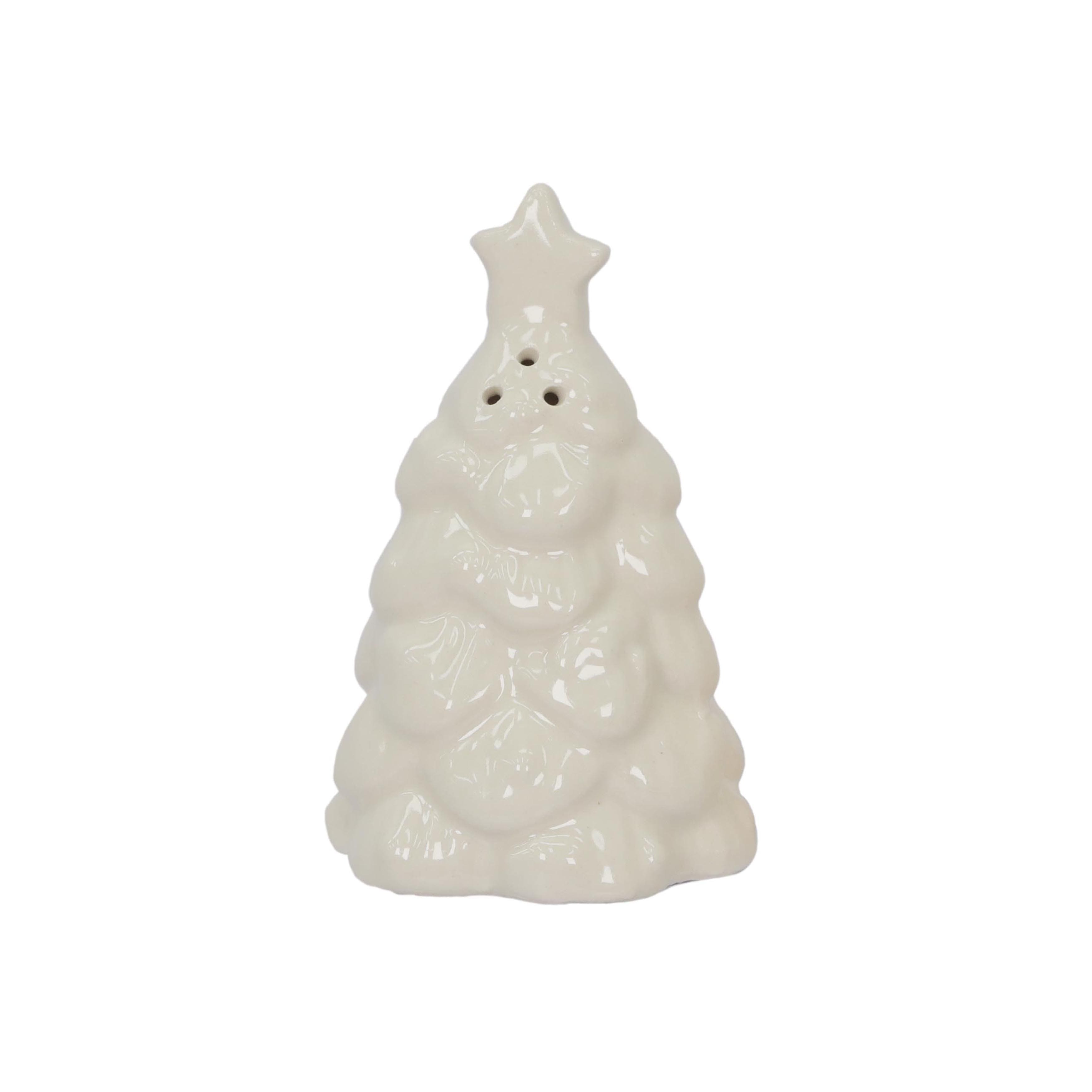 Christmas Tree Ceramic Salt &#x26; Pepper Shaker Set by Celebrate It&#x2122;