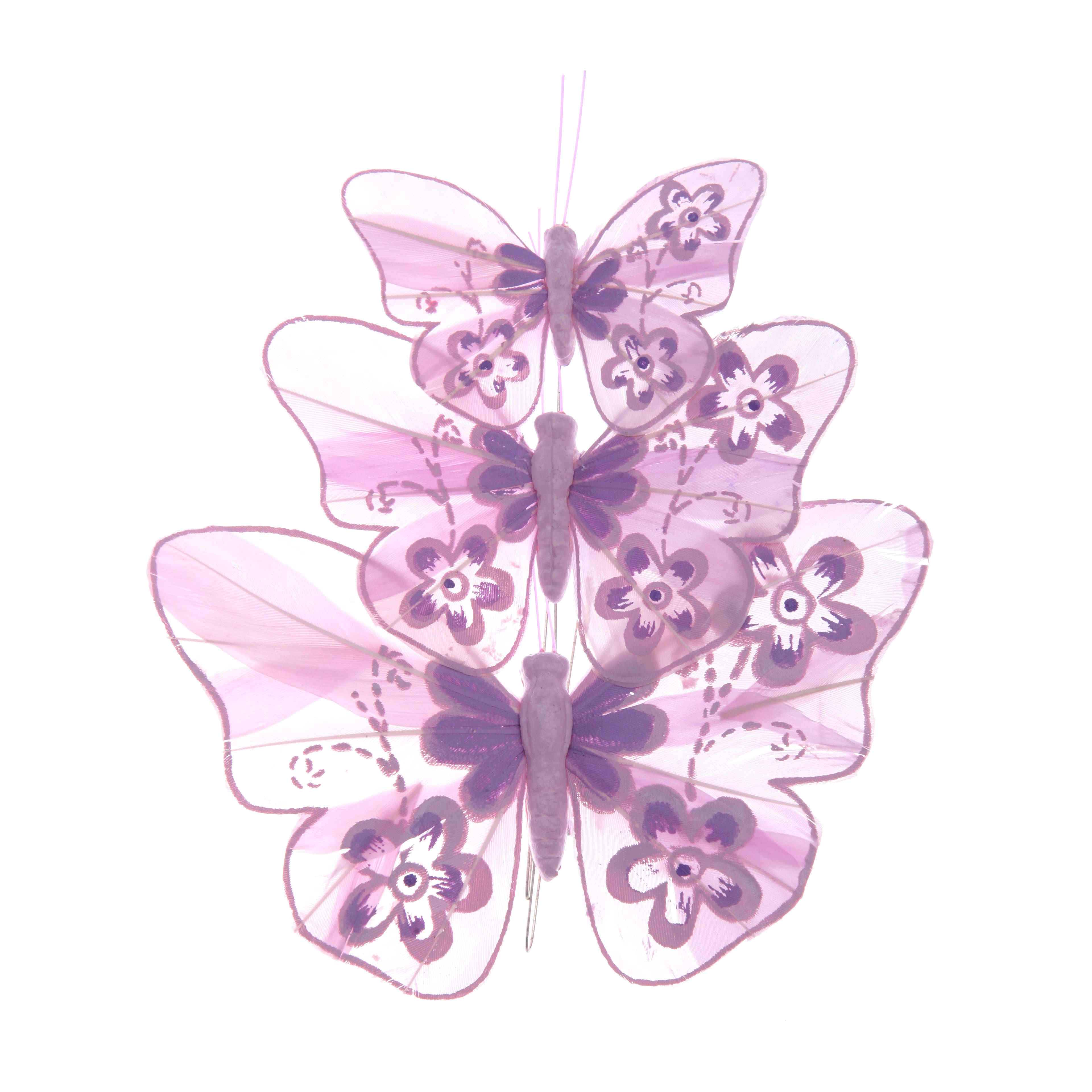 Flower Butterfly, 3ct. by Ashland&#xAE;