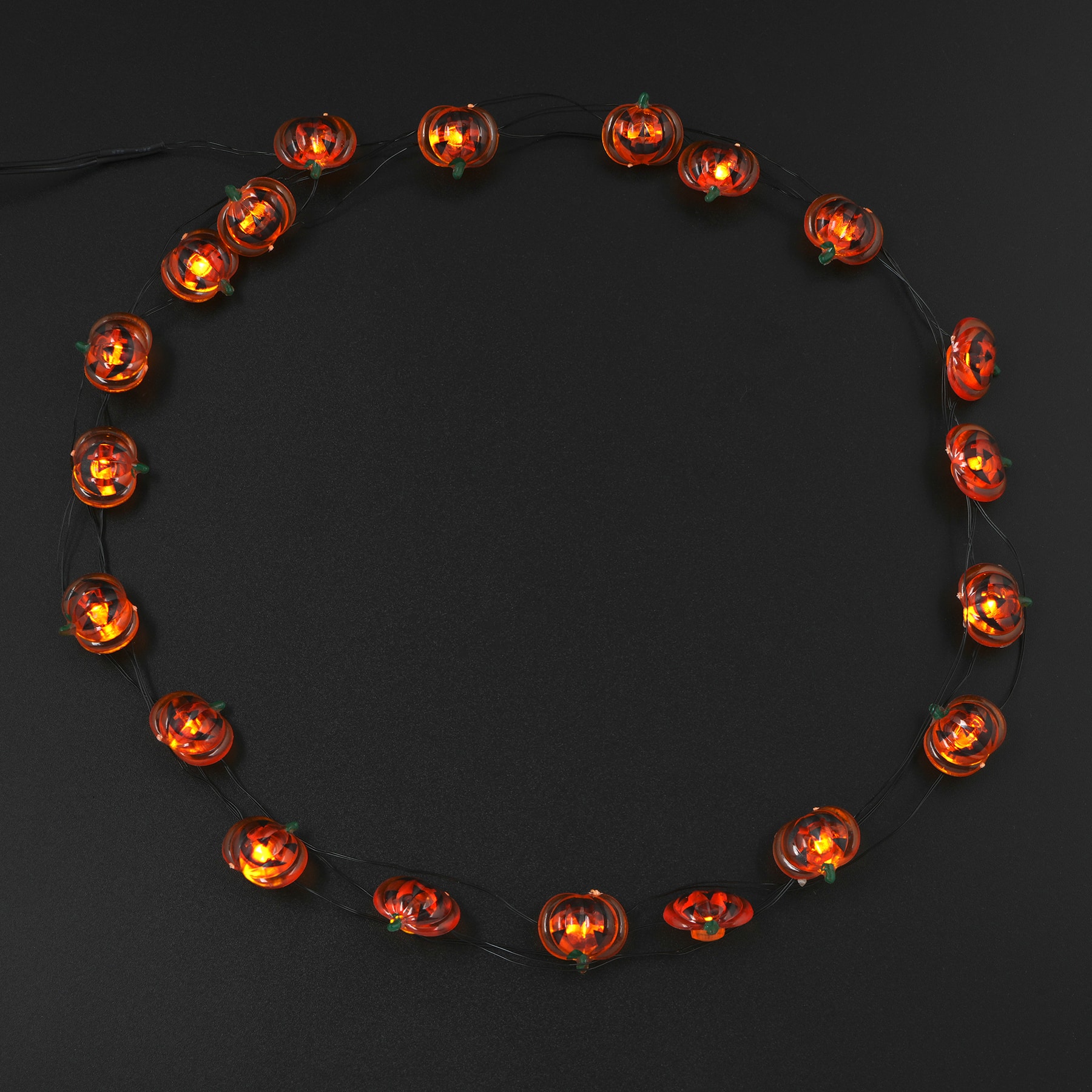 20ct. Warm White LED Jack-O&#x27;-Lantern String Lights by Ashland&#xAE;