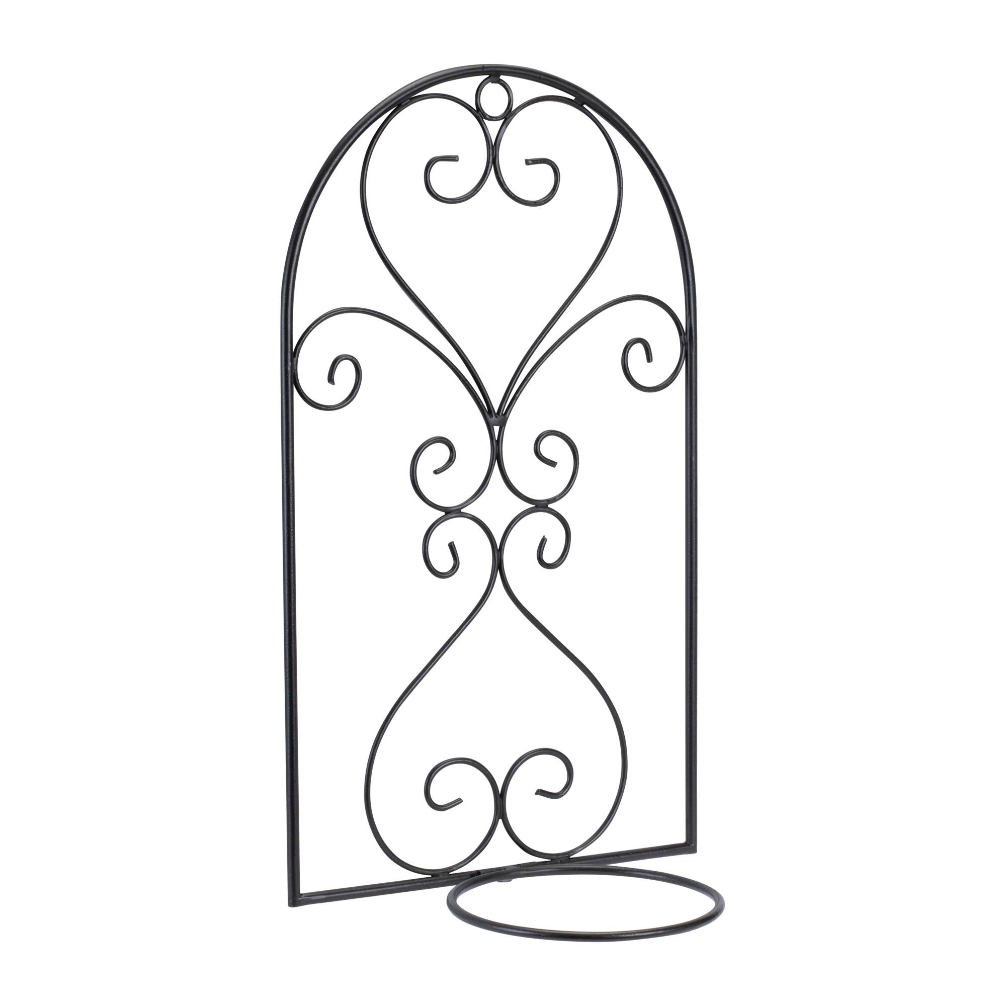 17.25&#x22; Wall Trellis Pot Holders, 2ct.