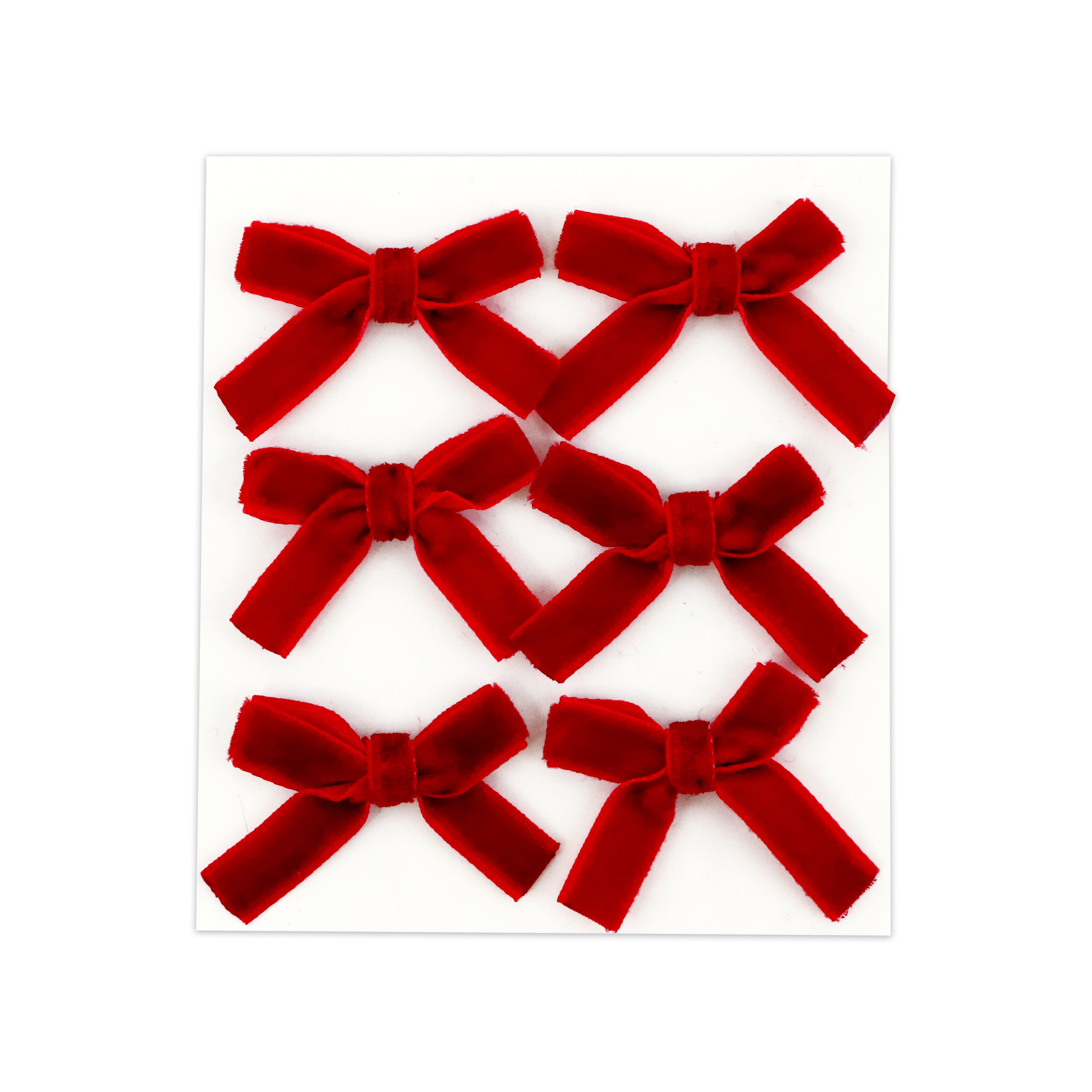 Red Velvet Bow Stickers by Recollections&#x2122;