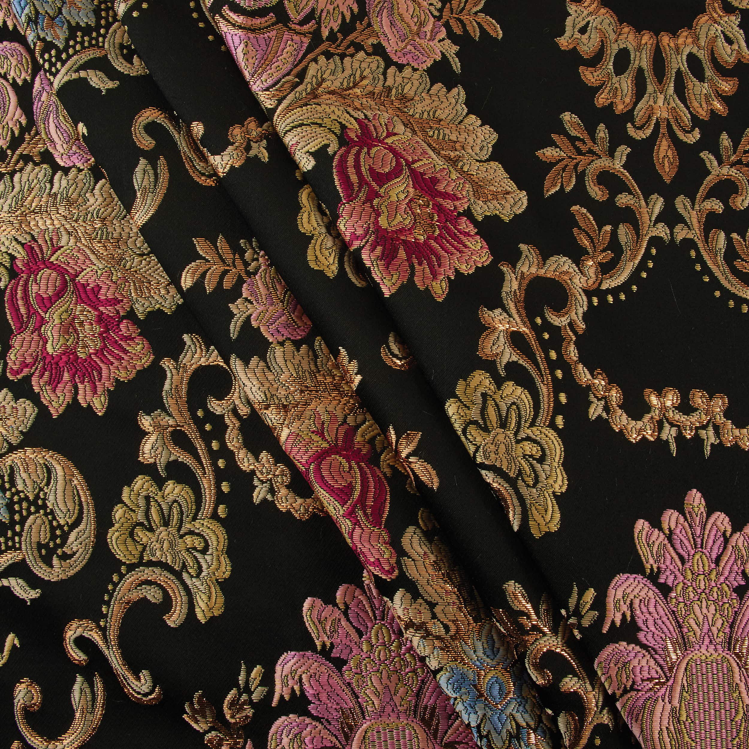 Cosplay by Yaya Han Metallic Floral Damask Brocade Fabric