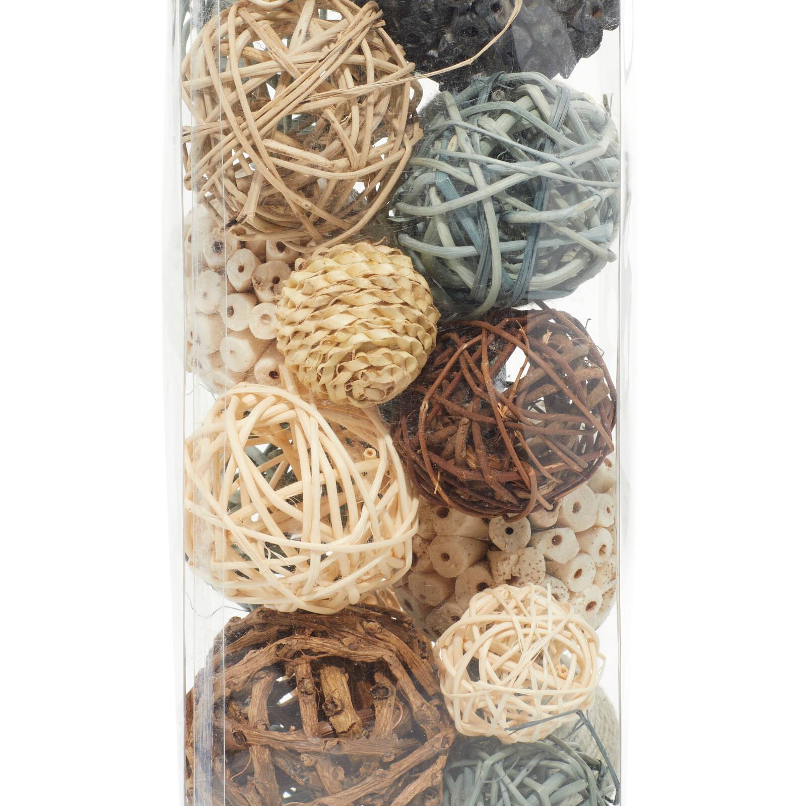 Multicolor Dried Floral Country Orb Vase Filler, 3ct.