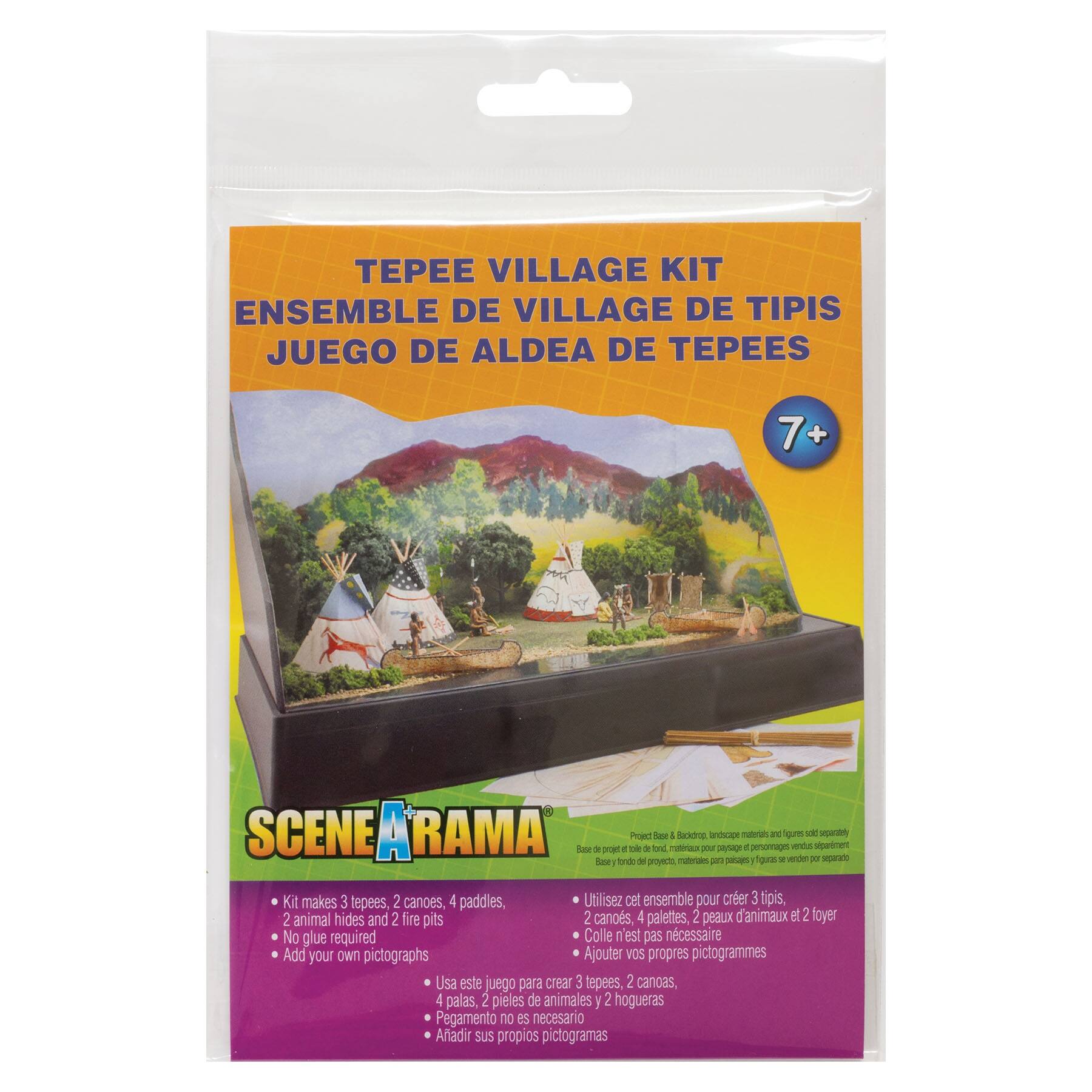 Woodland Scenics&#xAE; Tepee Village Kit