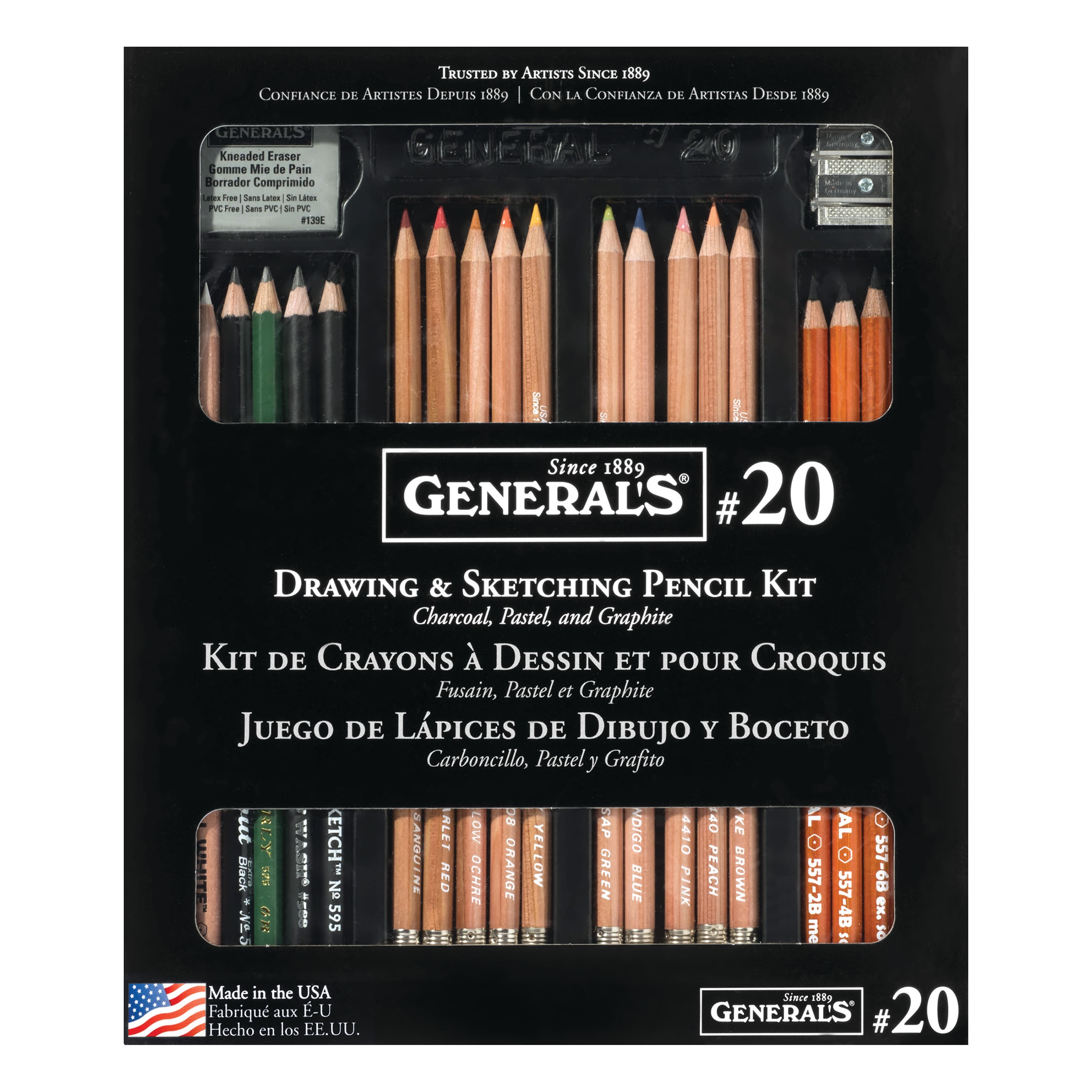 General's Drawing Class Essential Tools Kit