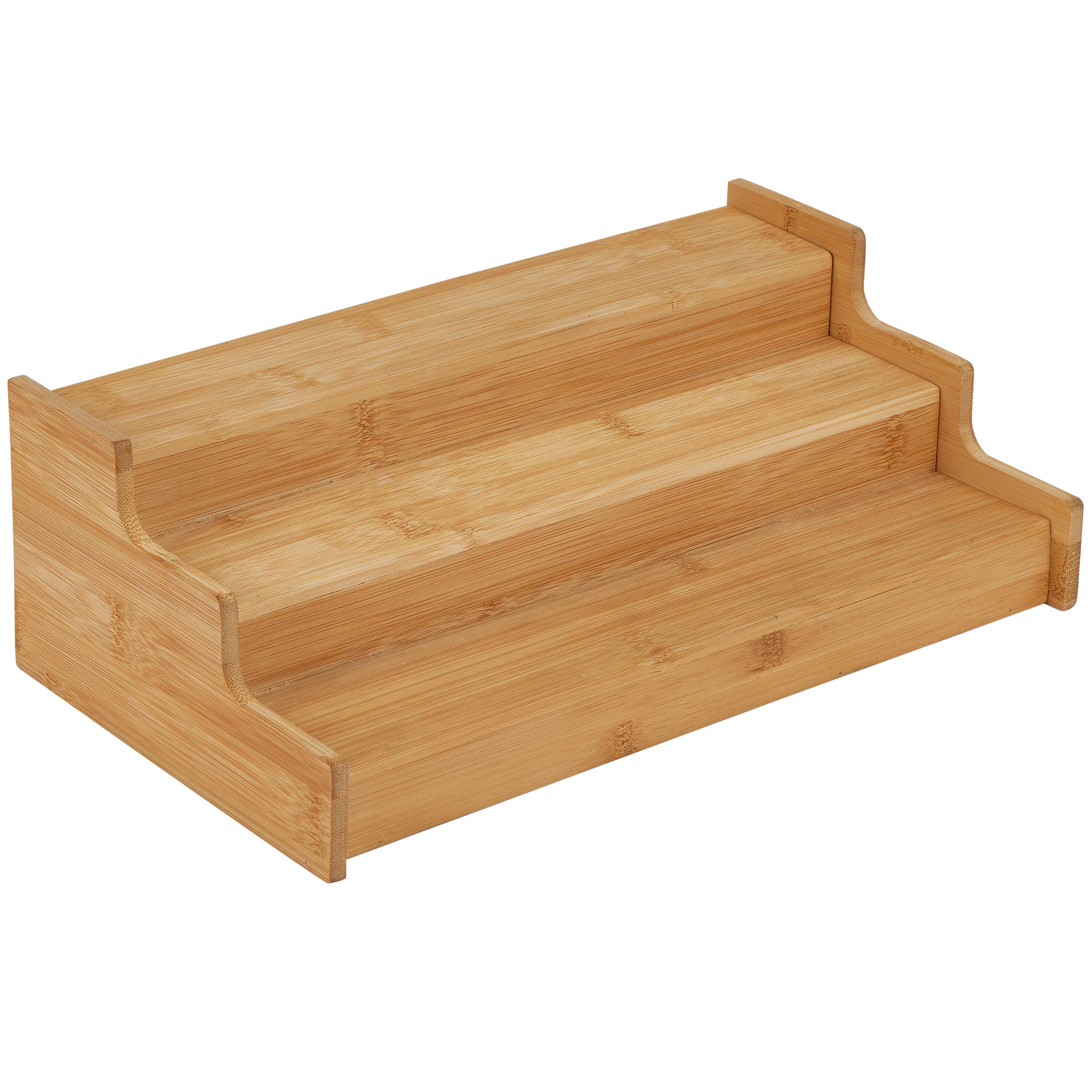 Kitchen Details Bamboo Expandable Spice Rack