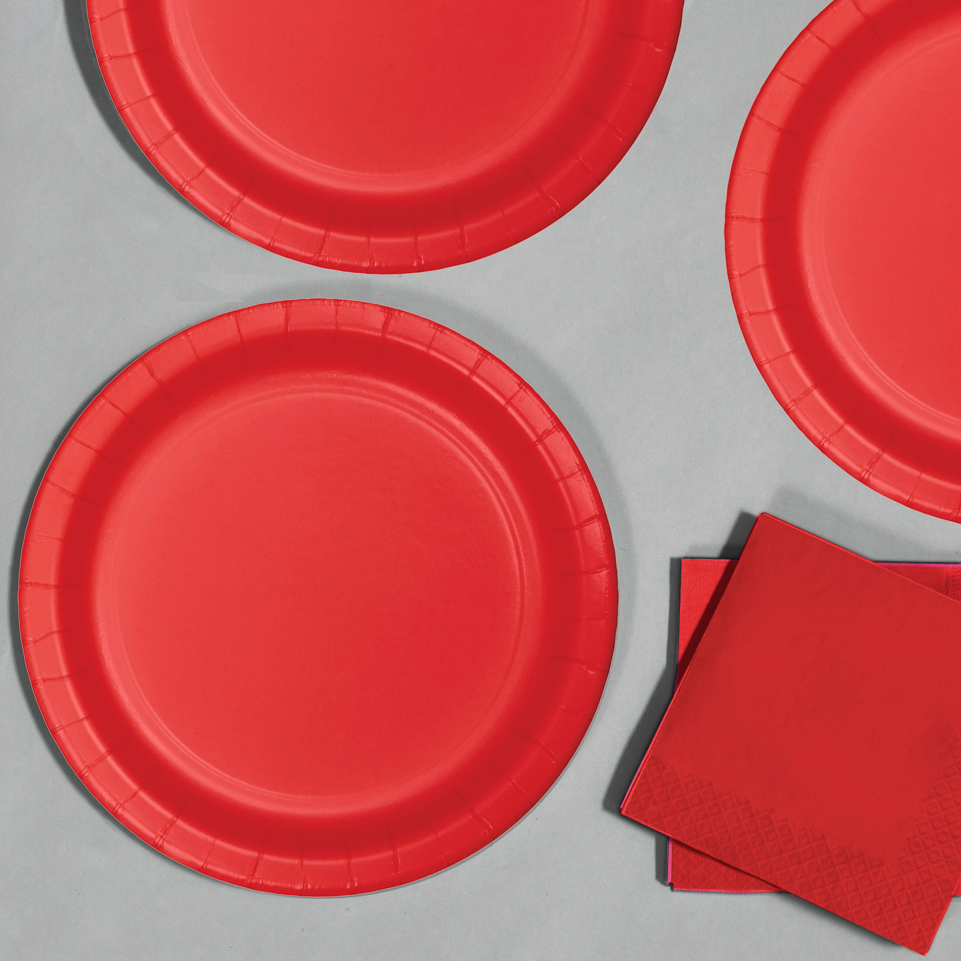 9&#x22; Solid Paper Plates, 24ct.