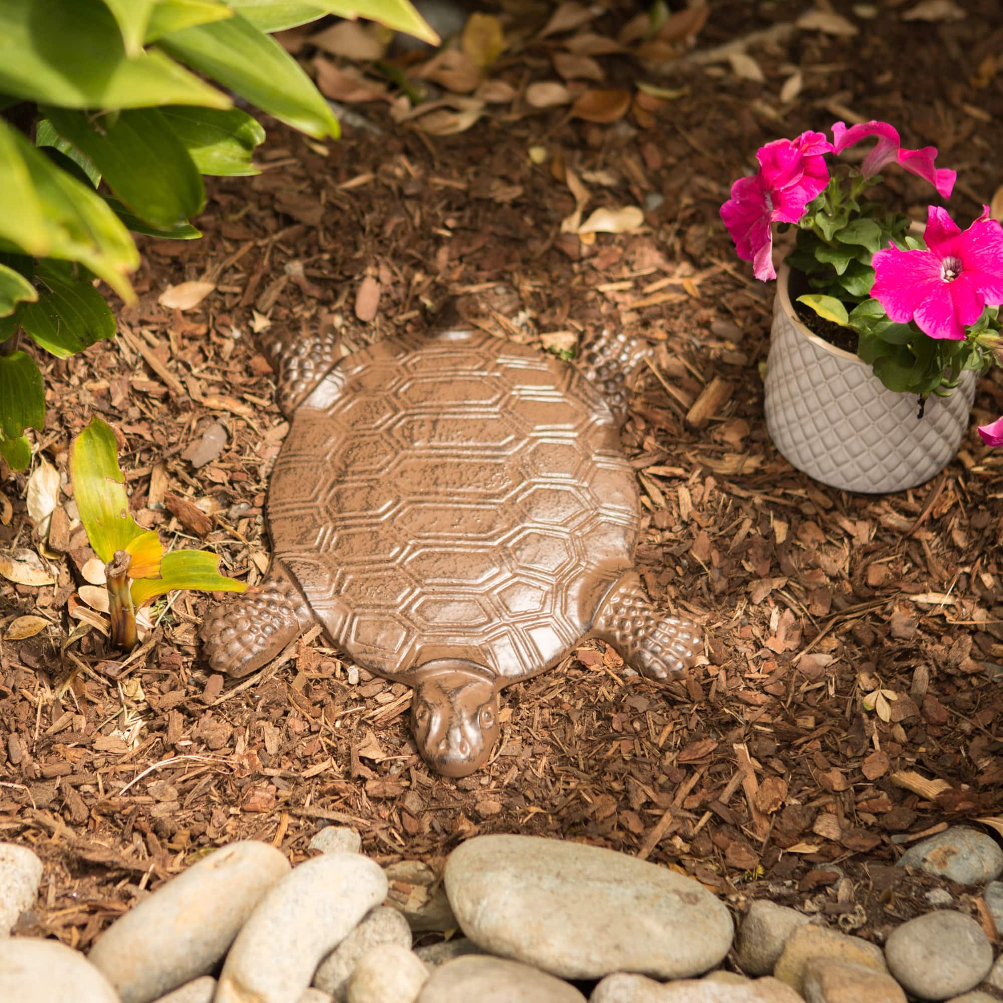 12.5&#x22; Turtle Stepping Stone