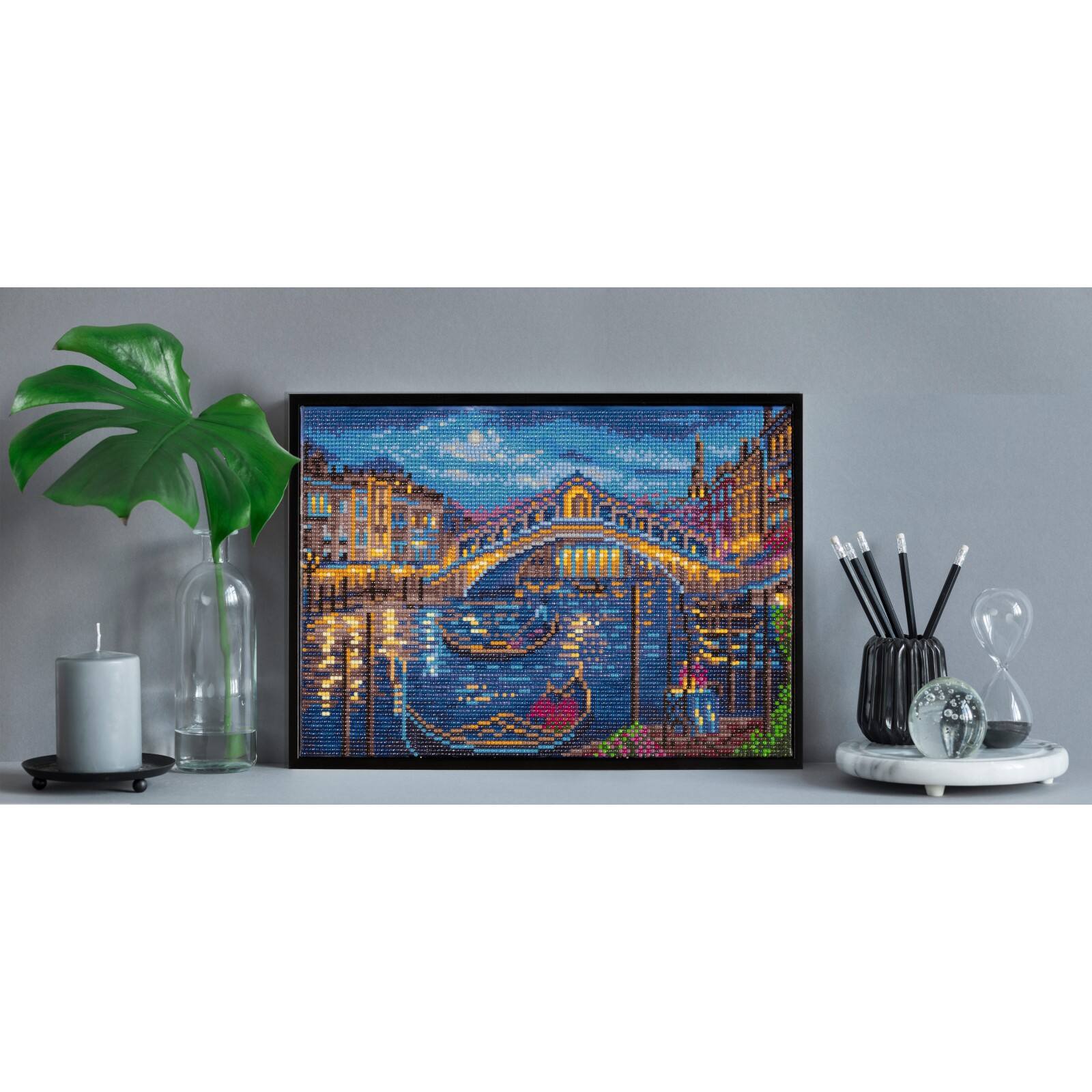 Simply Dotz® Intermediate Evening Stroll to the Rialto Bridge Diamond Painting Kit