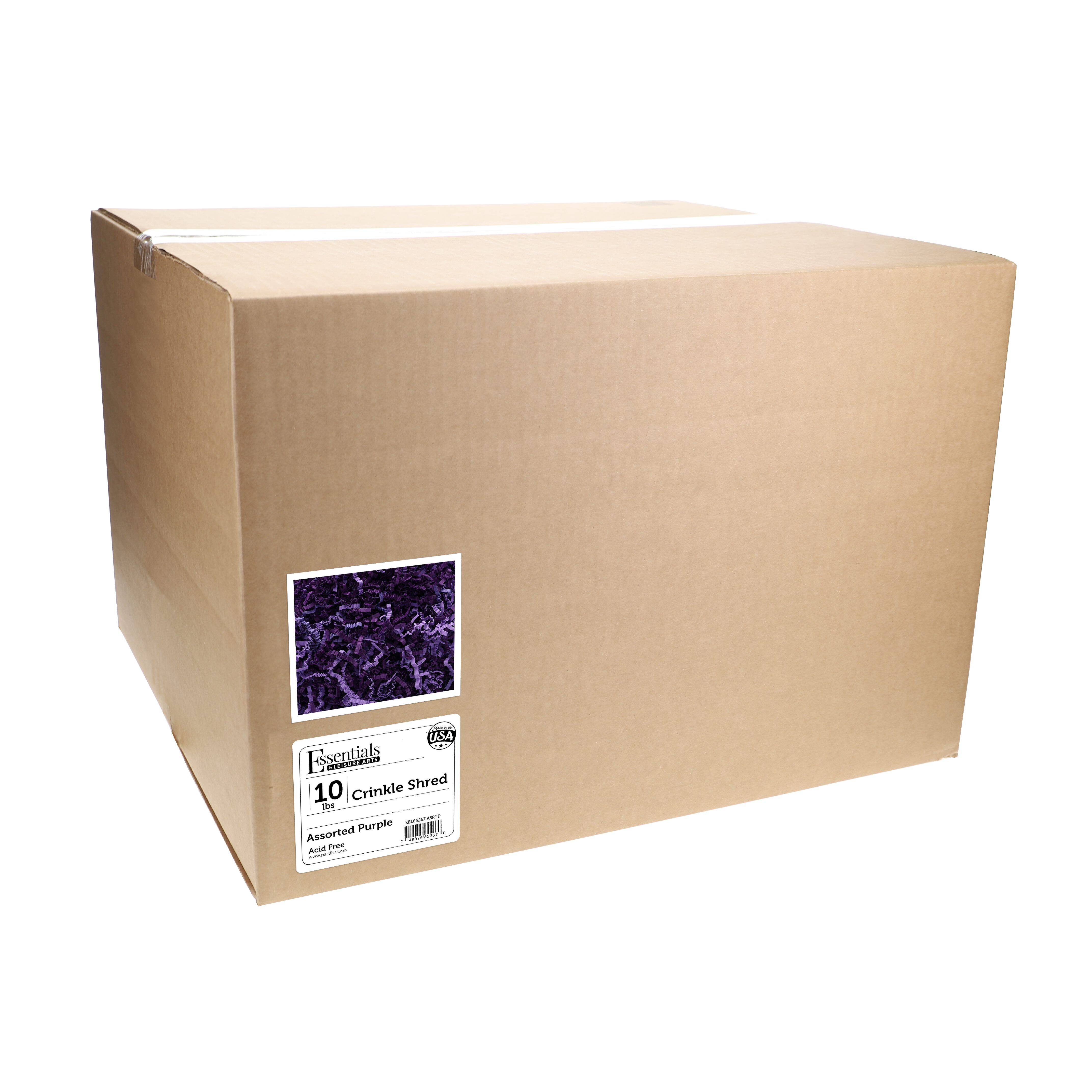 Essentials by Leisure Arts Crinkle Shred Box, 10lb.