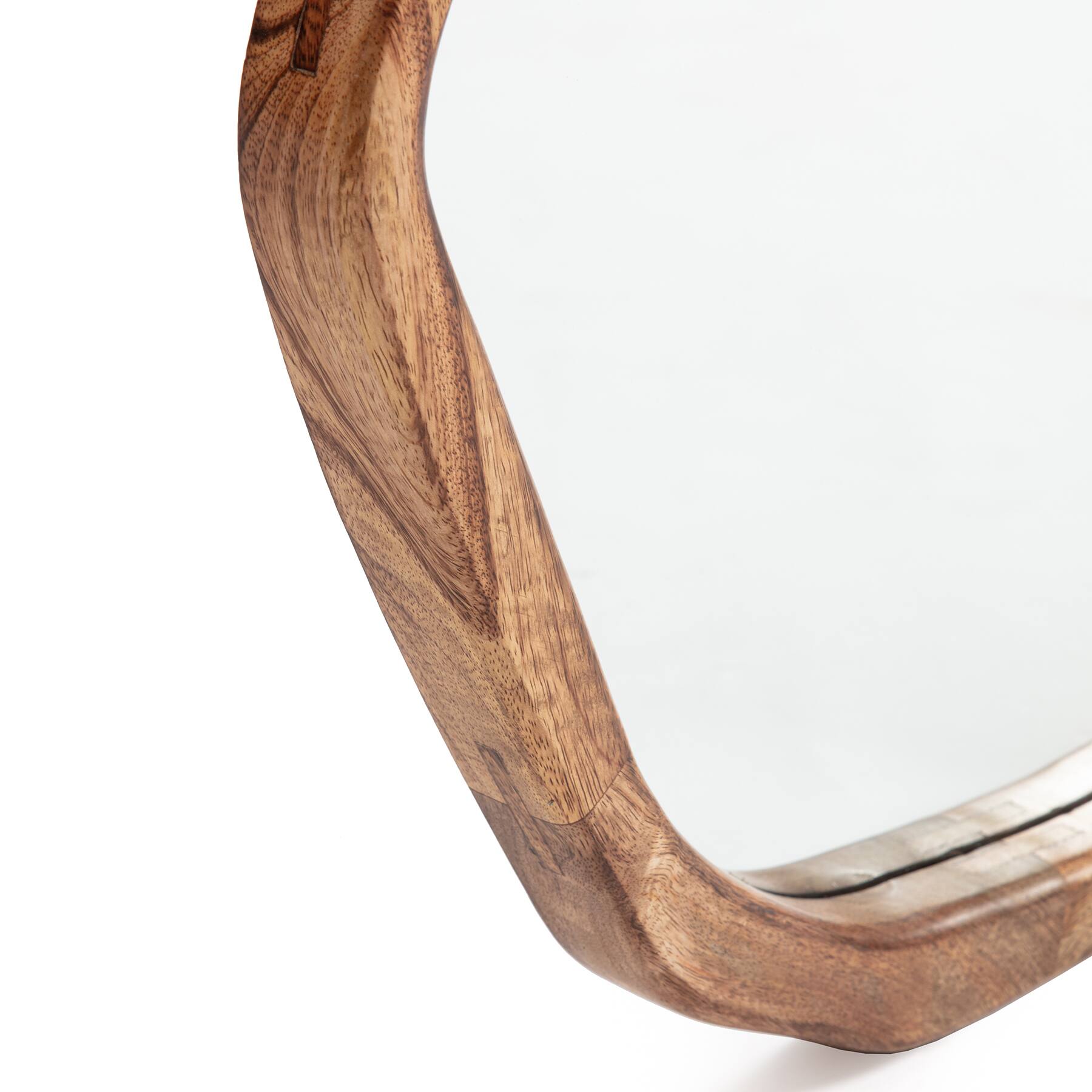 Habitat Imani 24&#x22; Wood-Framed Mirror
