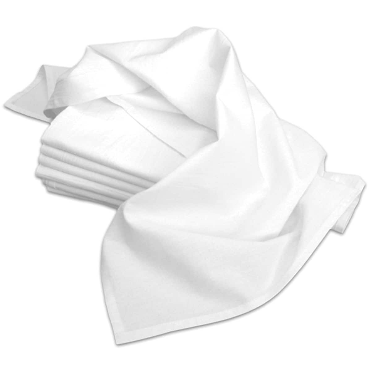 Aunt Martha&#x27;s&#xAE; White Stitch &#x27;Em Up Flour Sack Towels