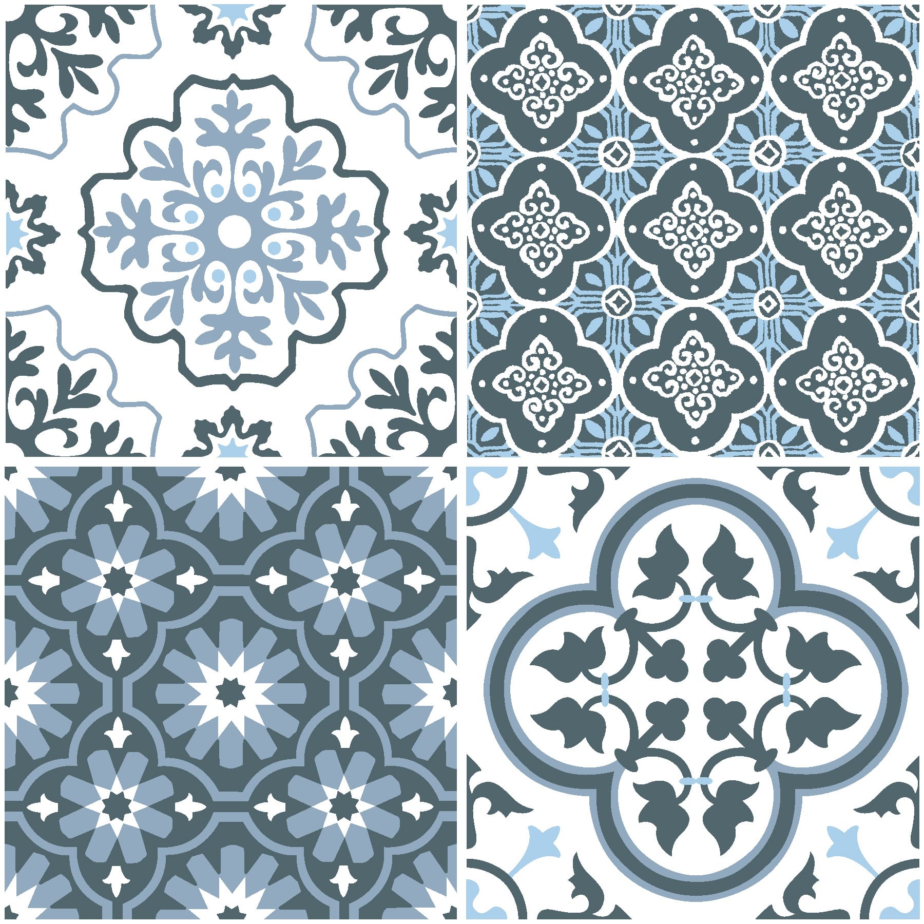 FloorPops Myriad Peel & Stick Floor Tiles