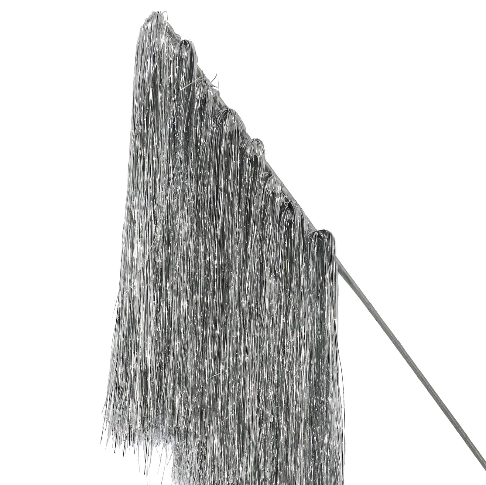 23&#x22; Hanging Silver Tinsel Stem by Ashland&#xAE;