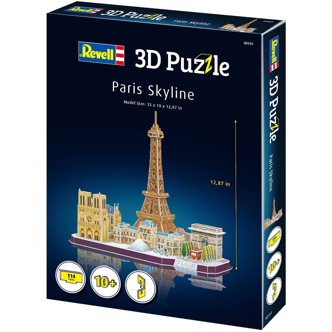 Revell&#xAE; Paris Skyline 114 Piece 3D Puzzle