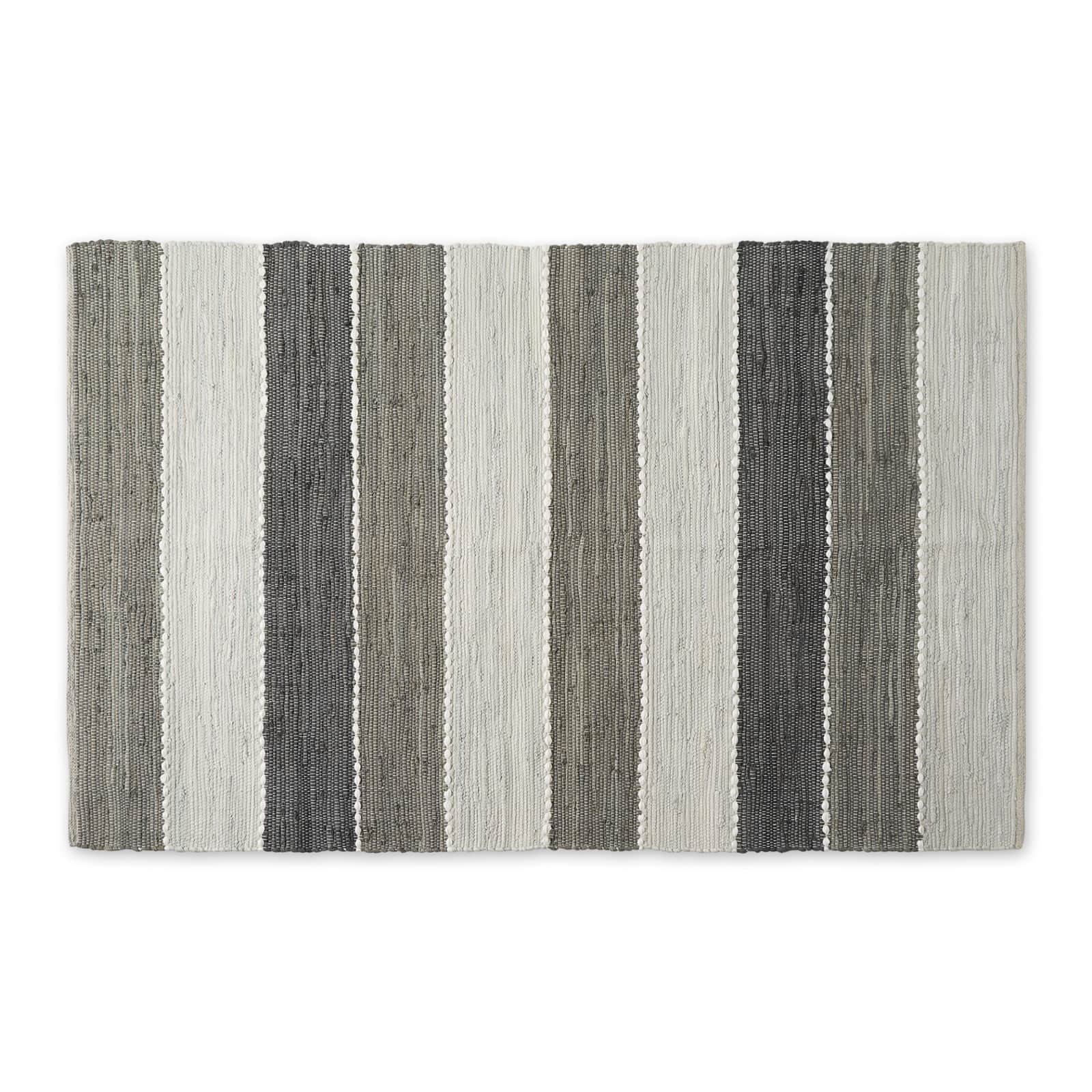 DII® Color Block Cotton Chindi Rug, 4ft. x 6ft.