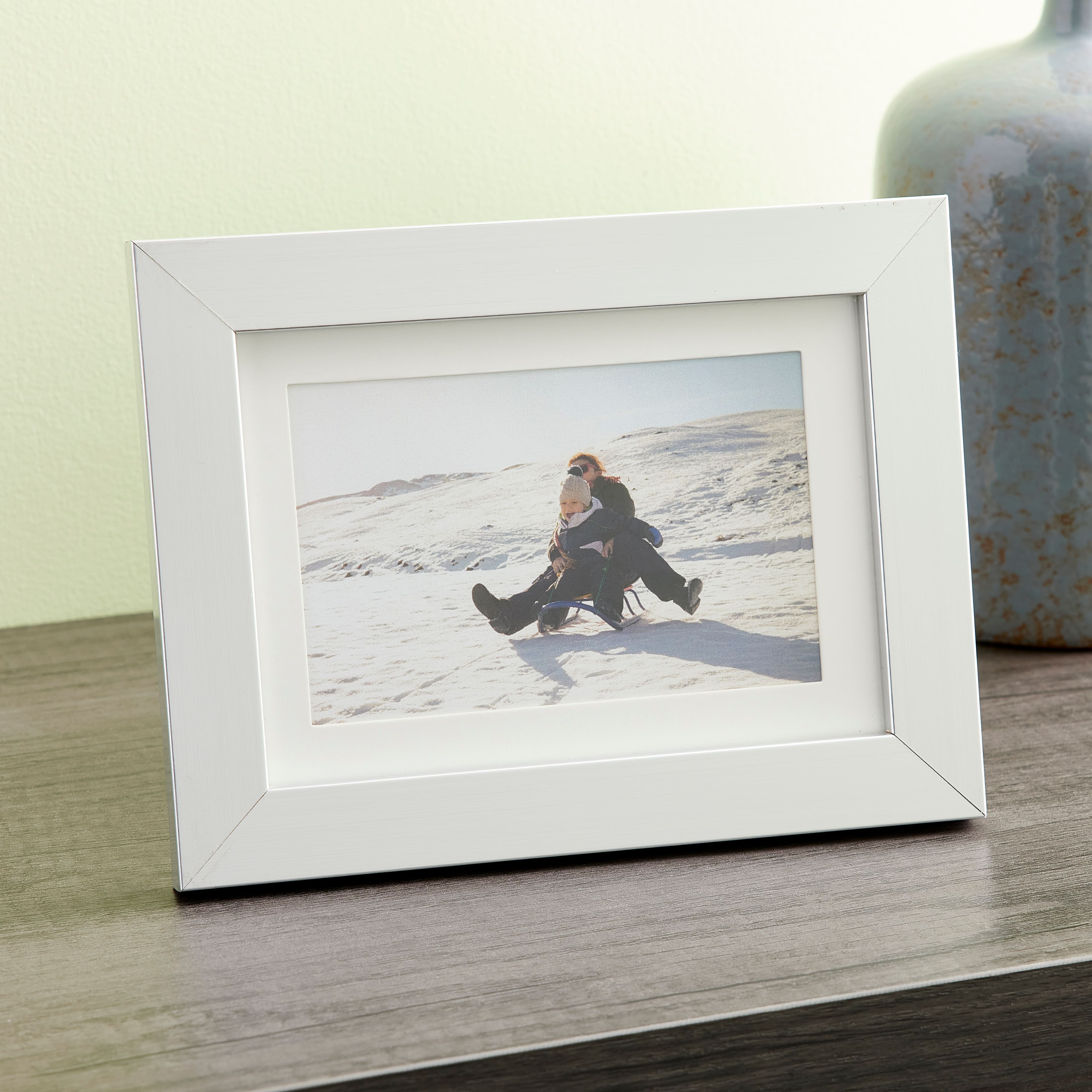 8 Pack: Silver Frame with Mat, Belmont by Studio Décor®