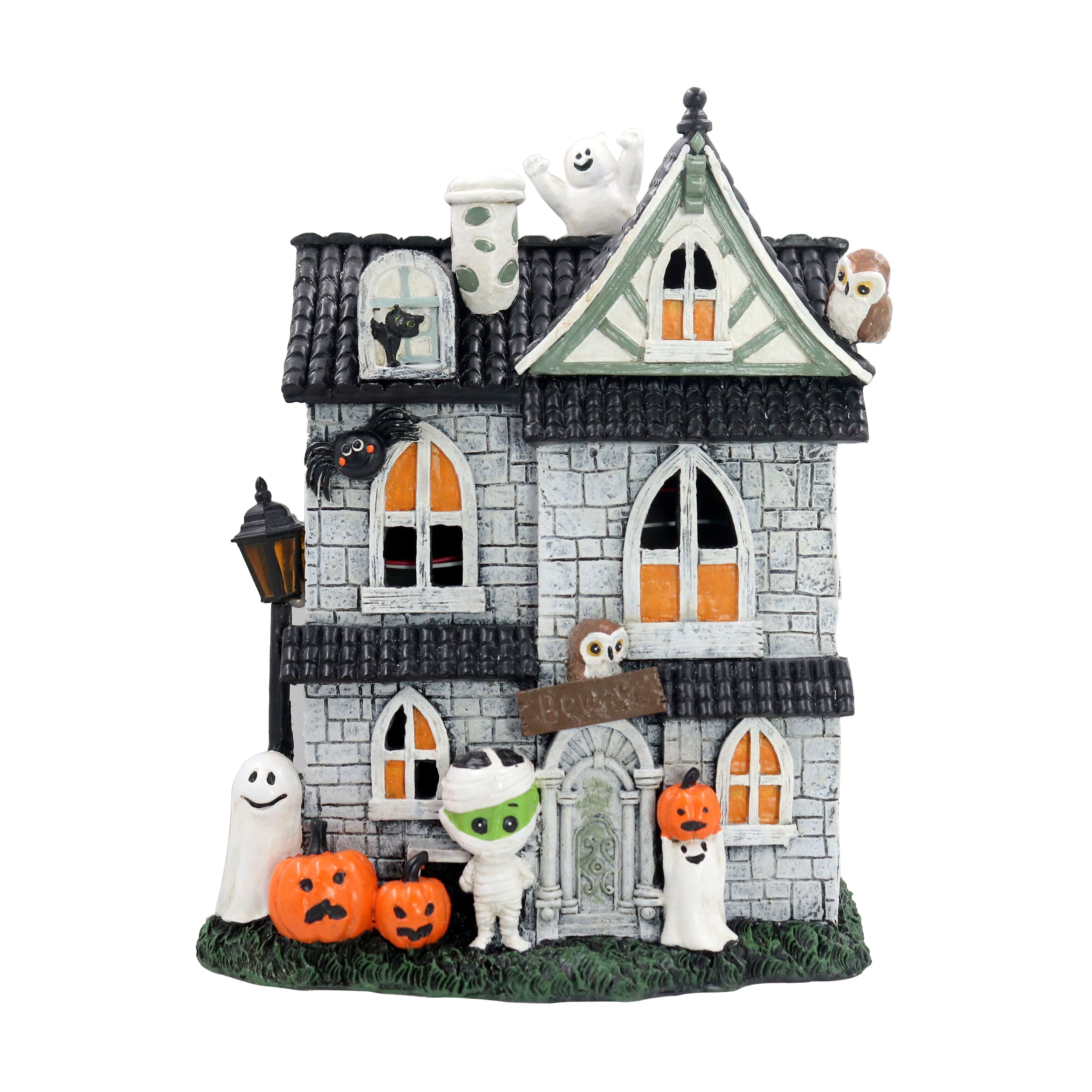 Mini LED Spooky Stone House by Ashland&#xAE;