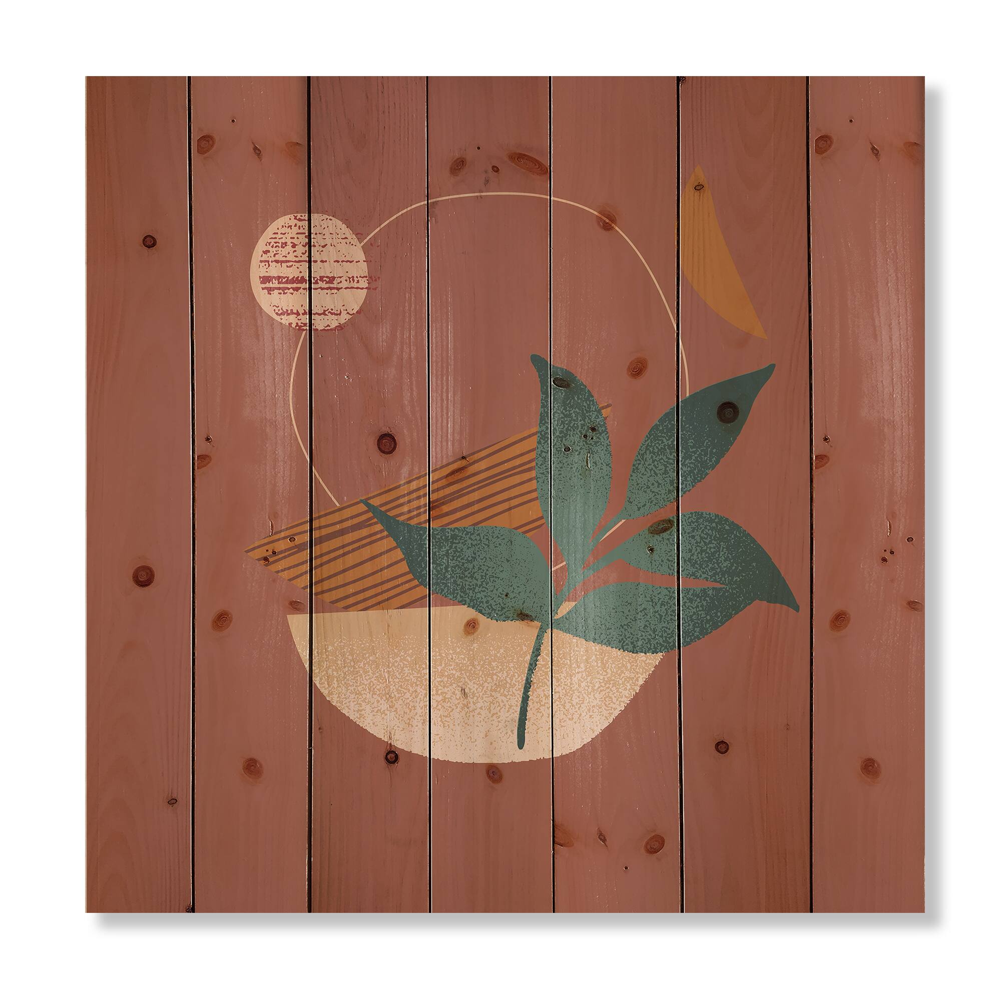 Designart - Tropical Leaf Silhouettes and Shapes III