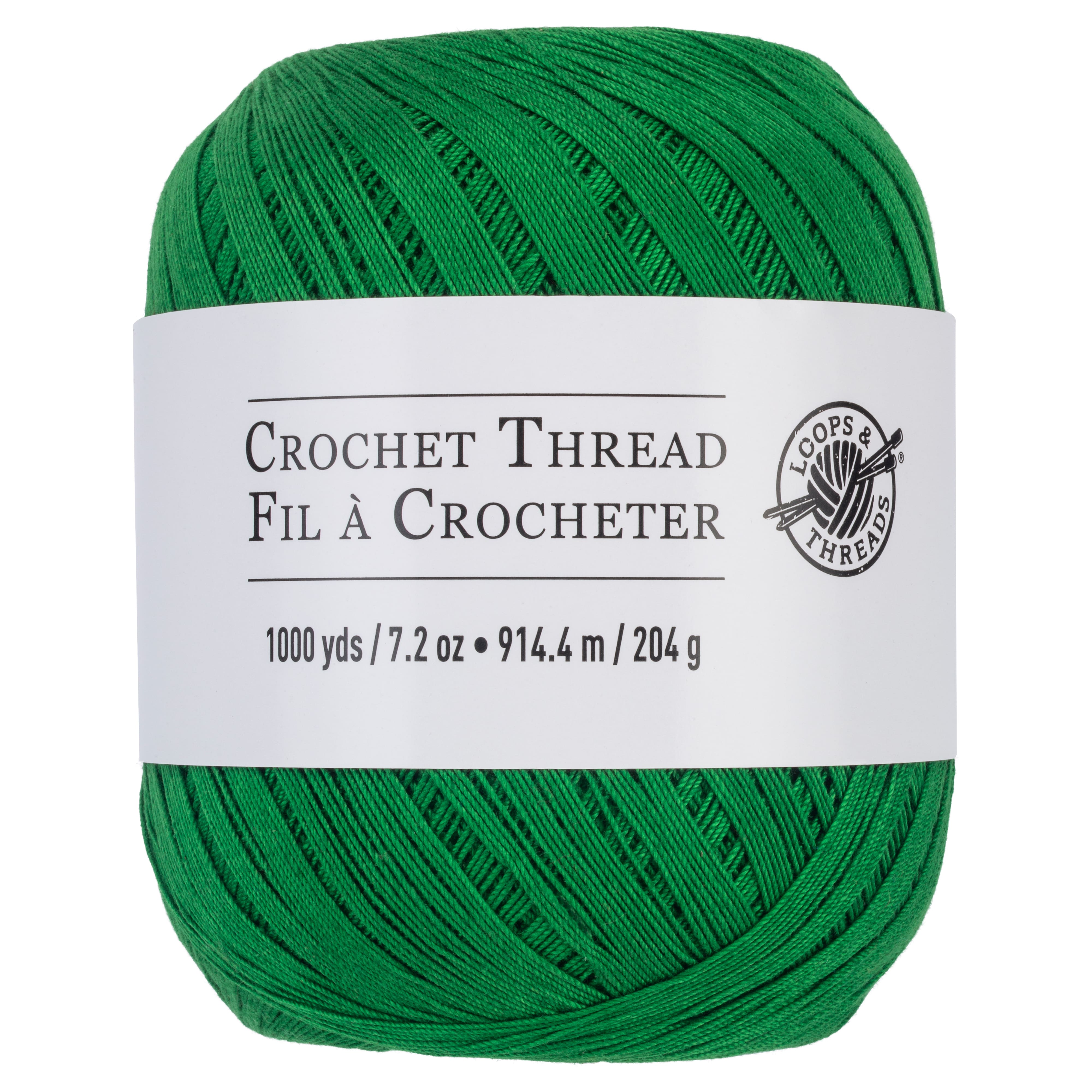 12 Pack: Crochet Thread by Loops & Threads®