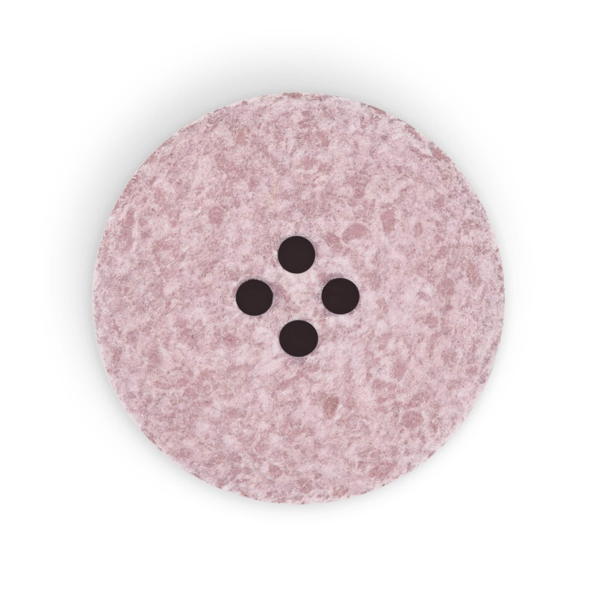 Dritz&#xAE; 25mm Recycled Cotton Round Stitch Button, 6ct.