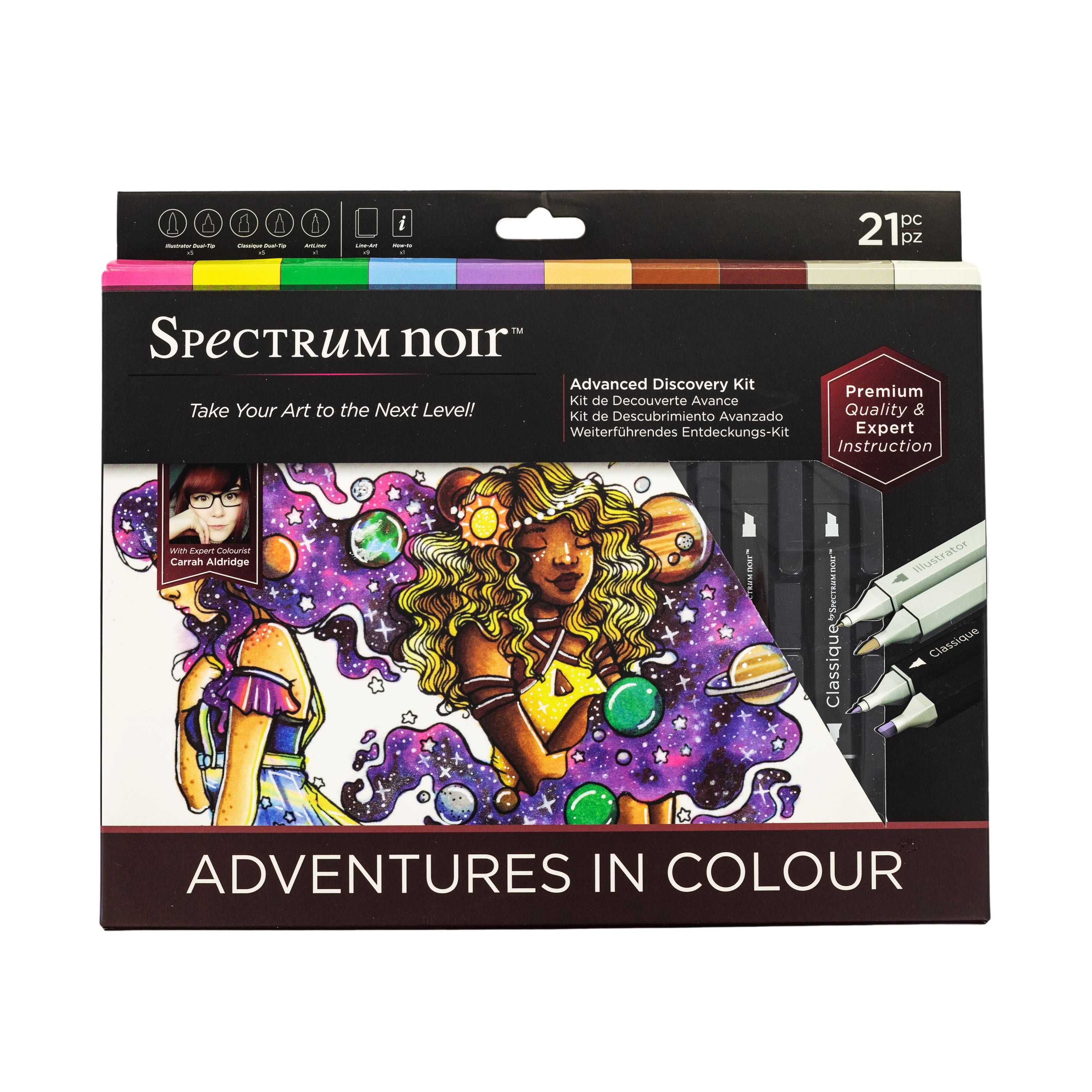 Spectrum Noir Pro Colour Adventures in Colouring Kit | Michaels