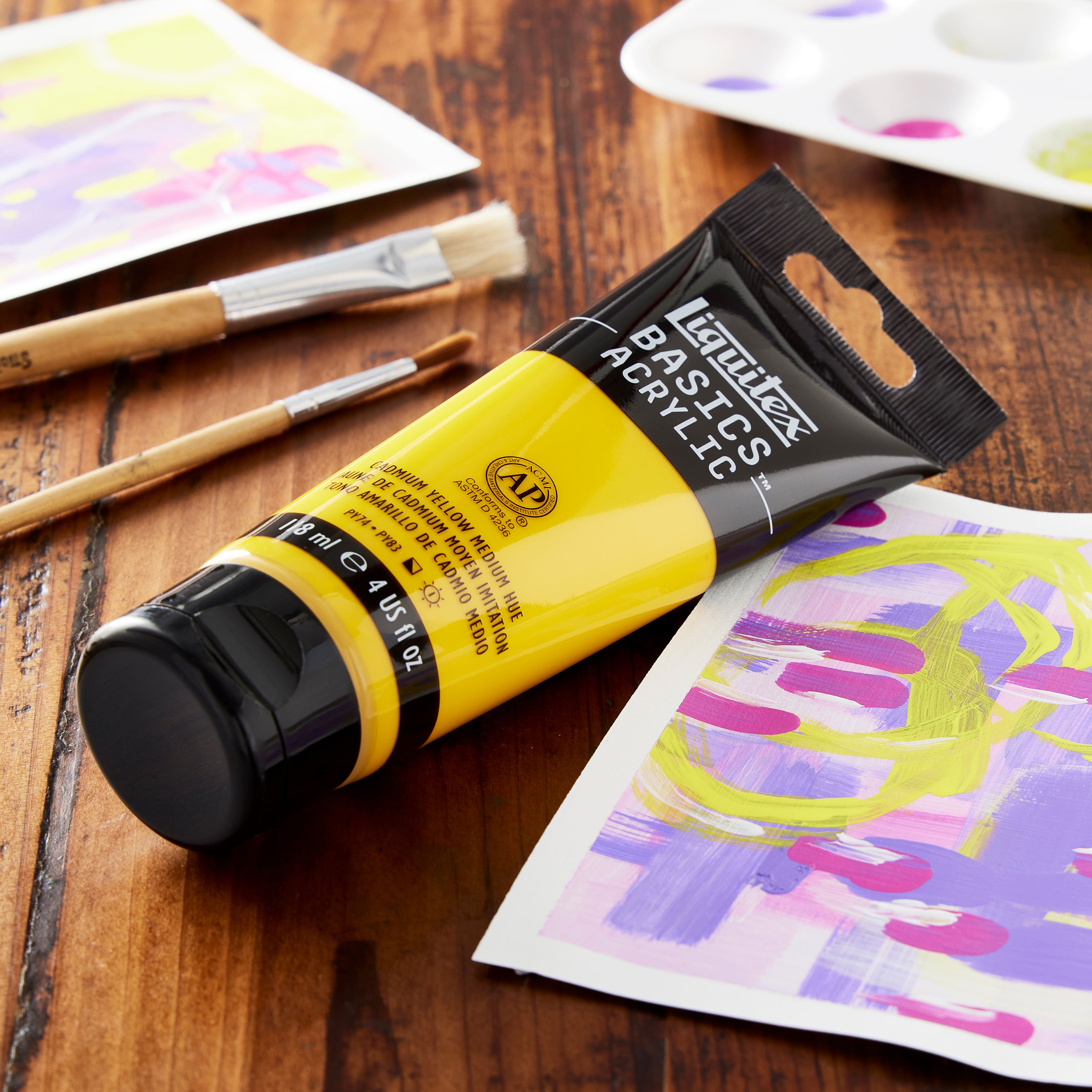 12 Pack: Liquitex BASICS&#xAE; Acrylic Paint, 4oz.