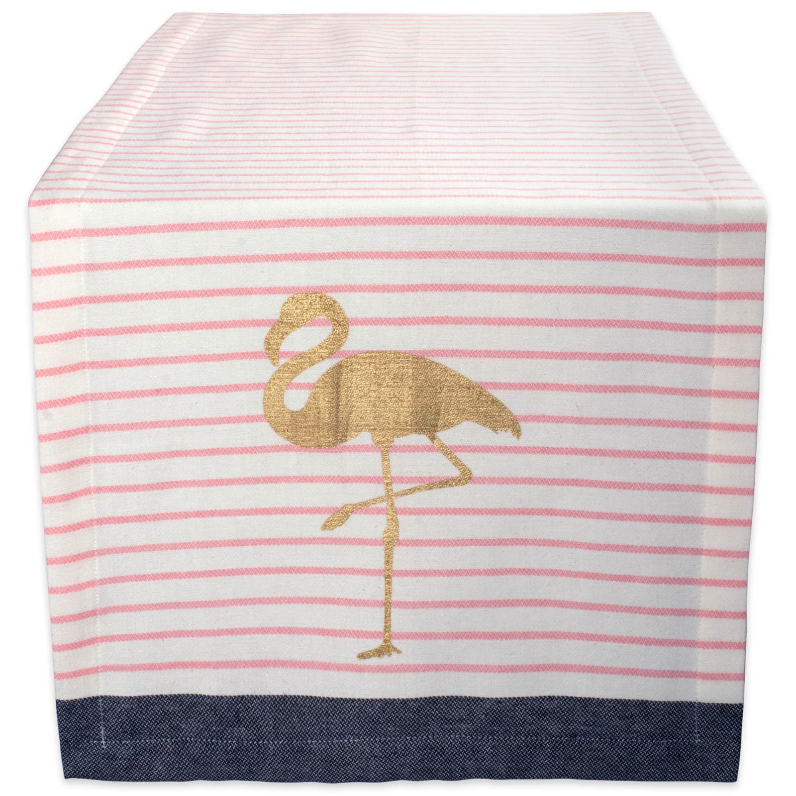 Golden Flamingo Table Runner 14" x 72"
