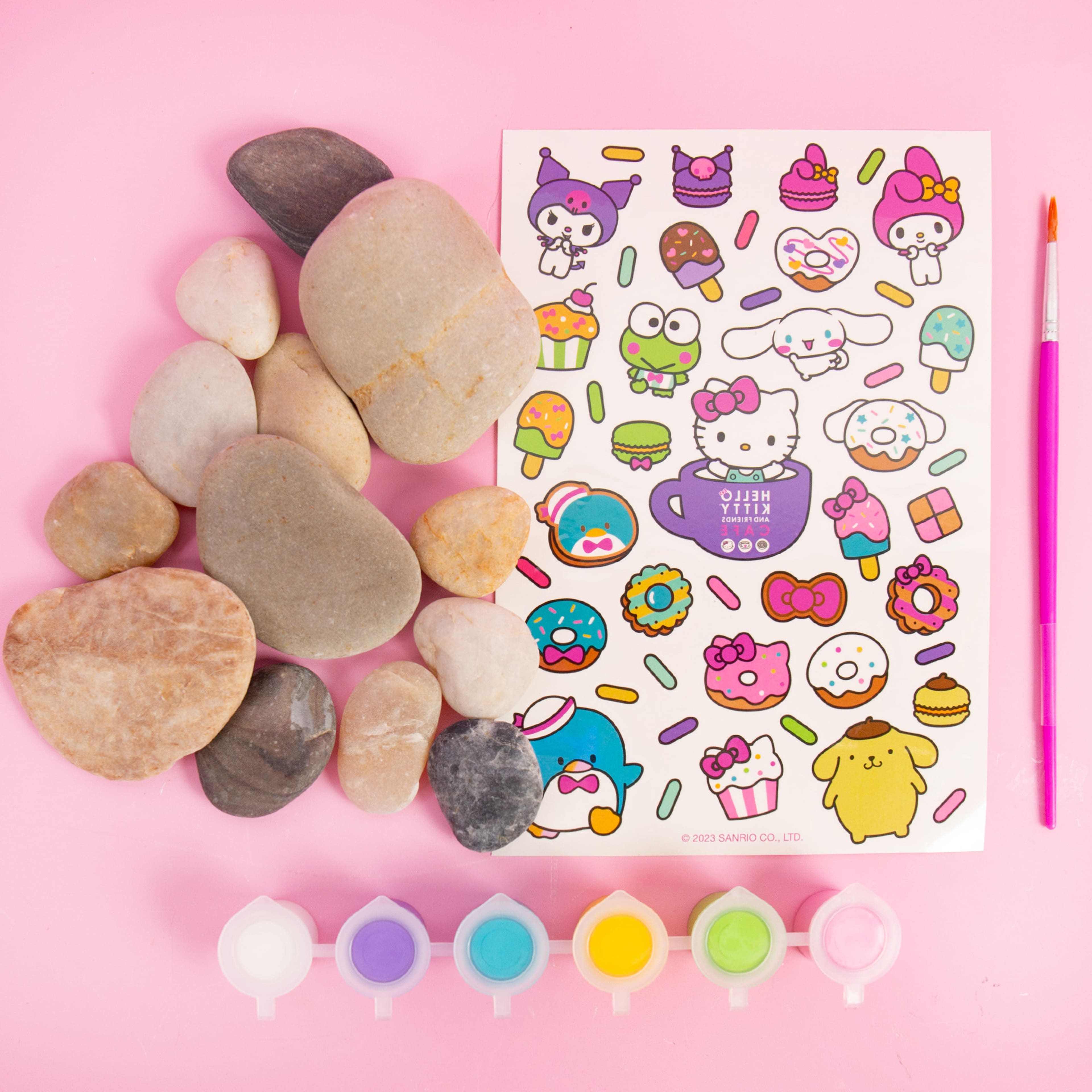 Hello Kitty Paint Your Own Rock Art Kit