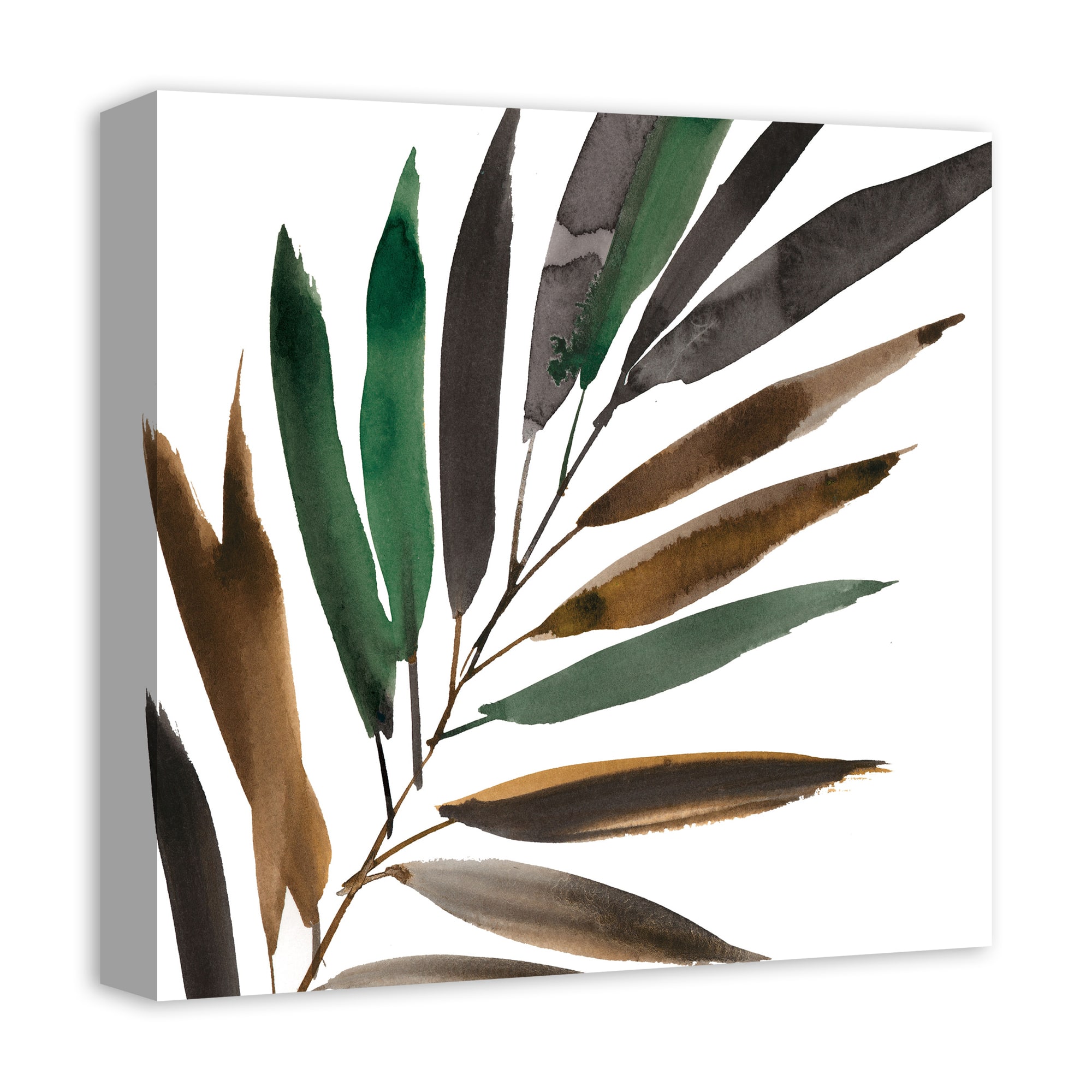 Tropical Palm 16" x 16" Canvas Wall Art