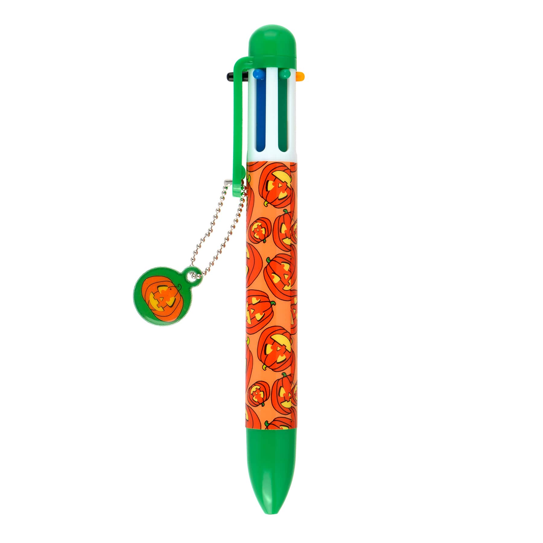 5.5&#x22; Jack-o&#x27;-Lantern 6-Color Click It Pen by Creatology&#x2122;