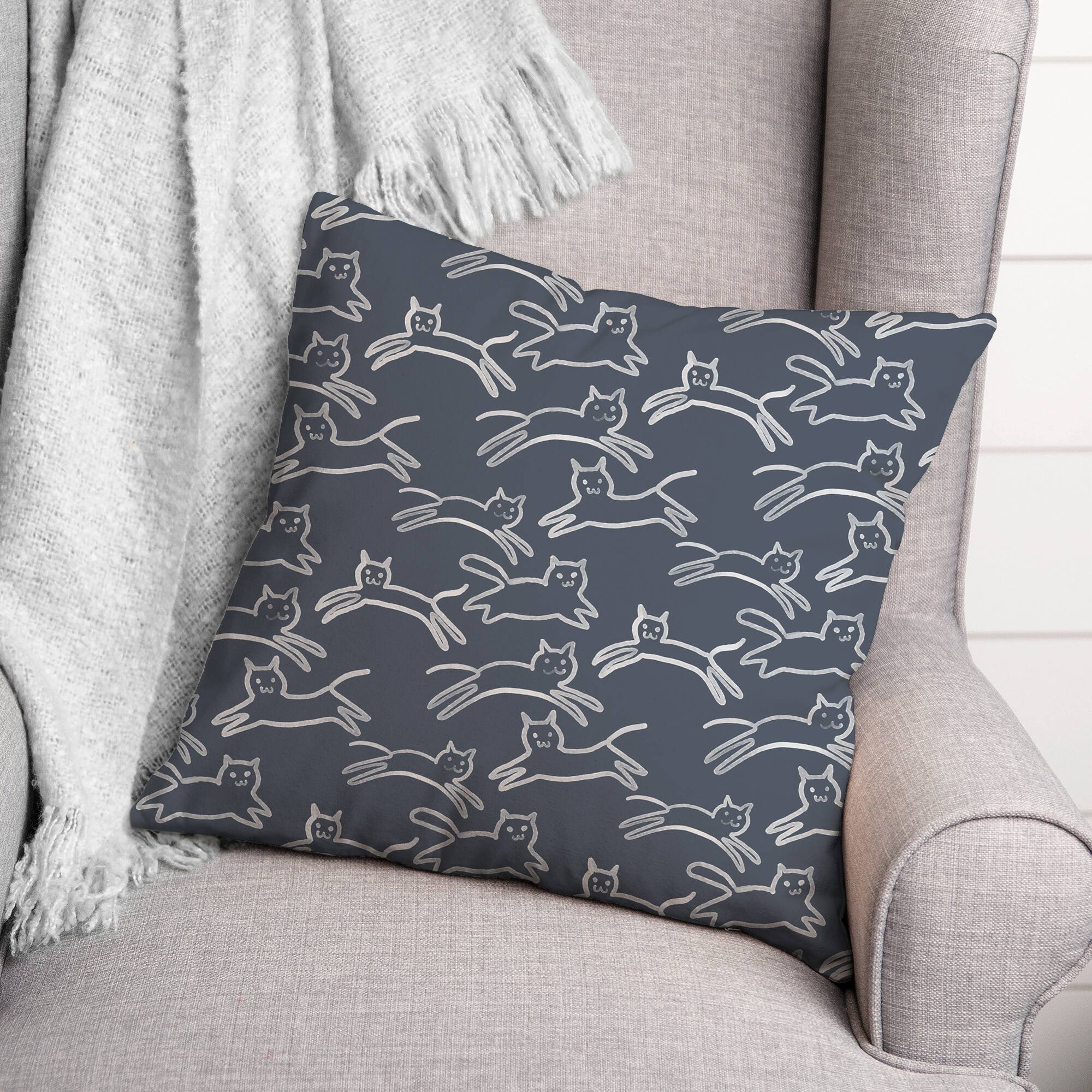 Kittens Indoor/Outdoor Pillow