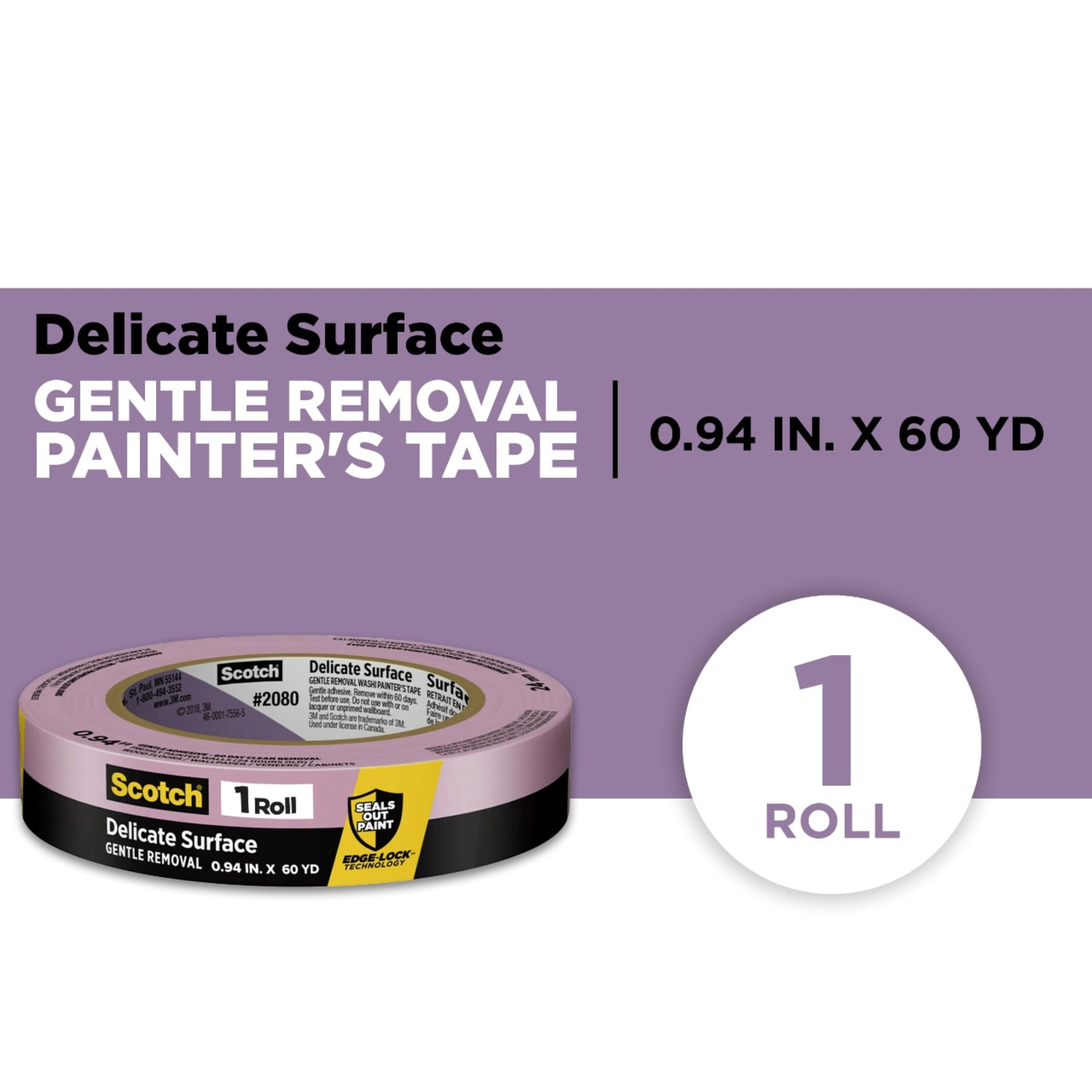 Scotch® 0.94" x 60yd. Delicate Surface Painter's Tape