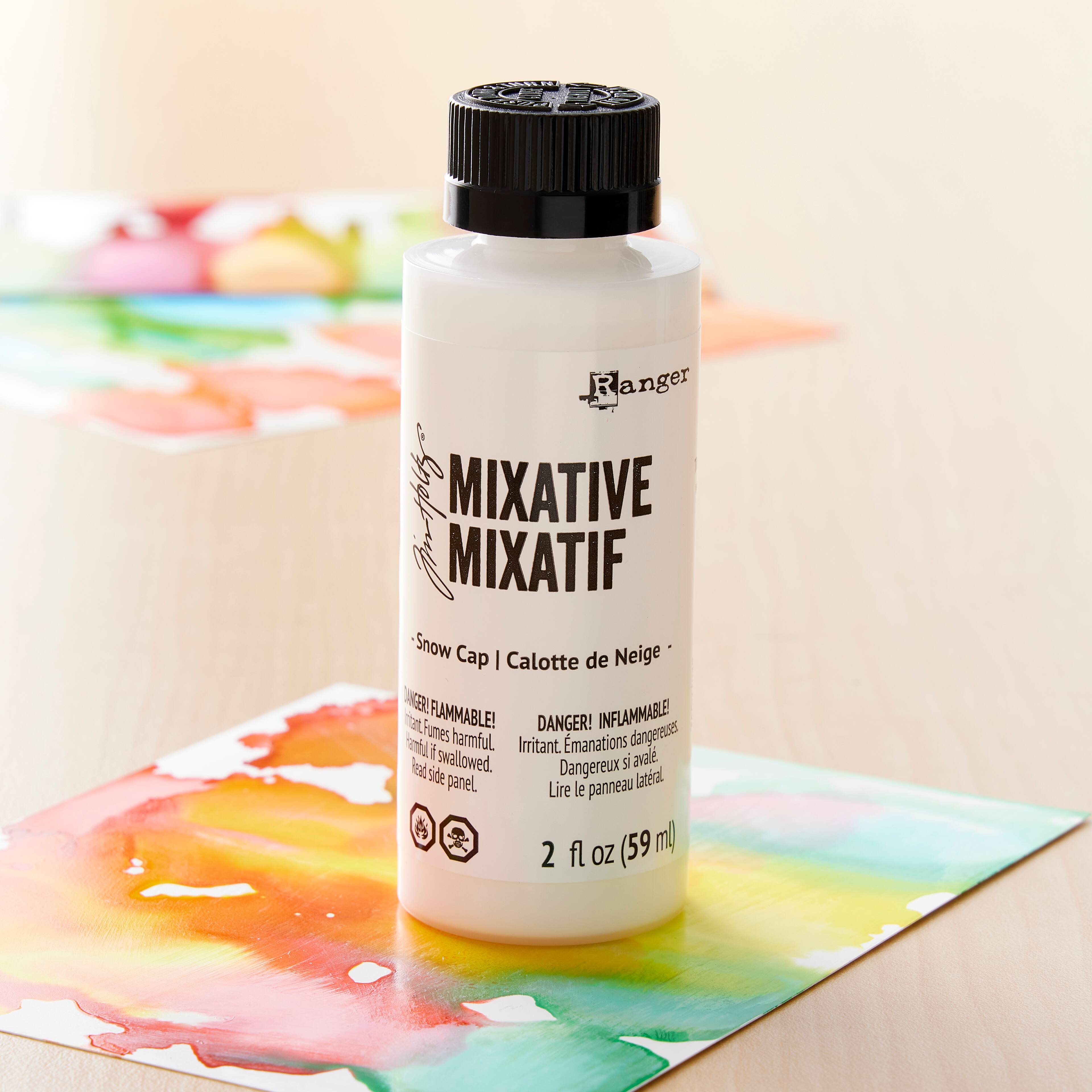Tim Holtz&#xAE; Metallic Mixatives&#x2122; Snow Cap Mixative