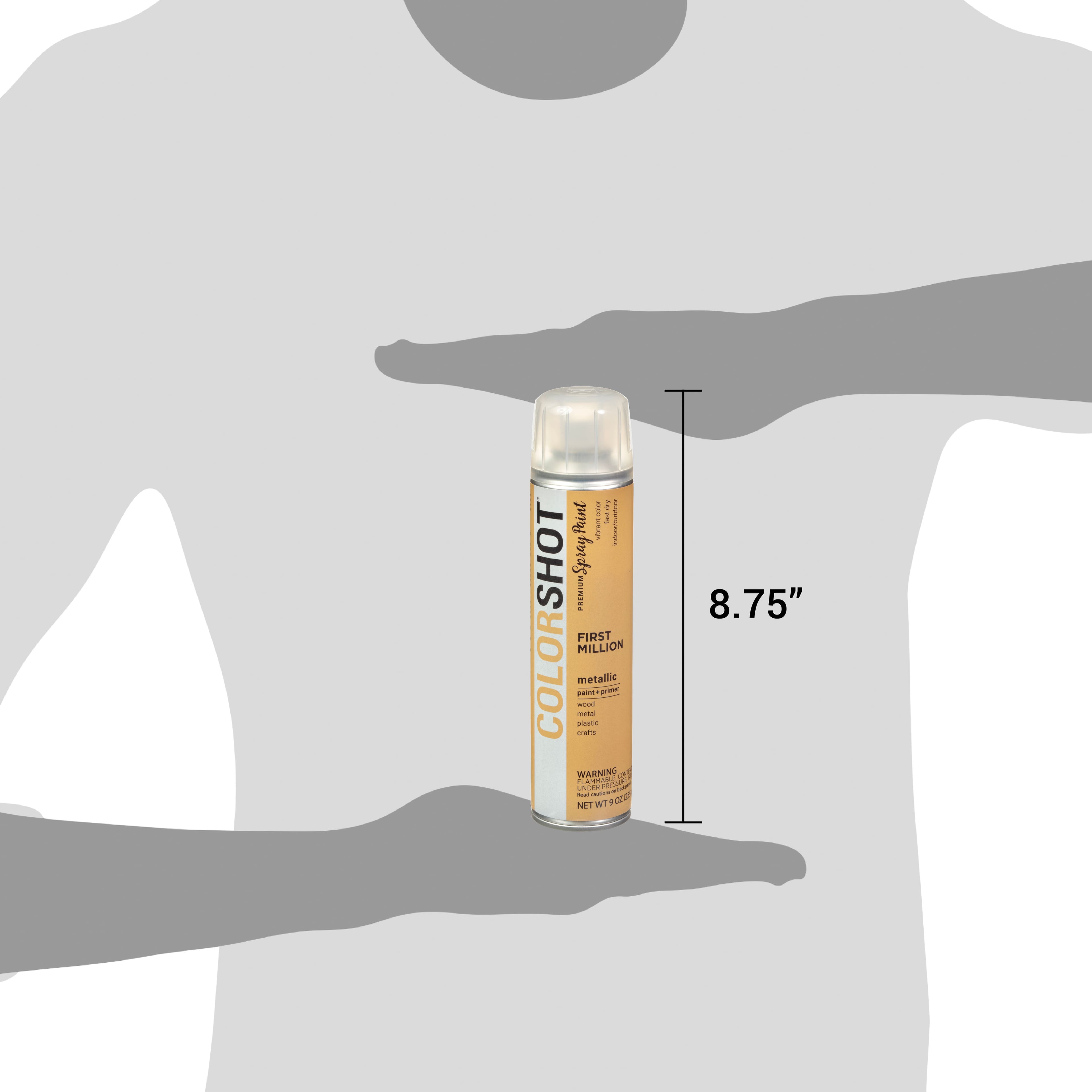 COLORSHOT® Premium Metallic Spray Paint