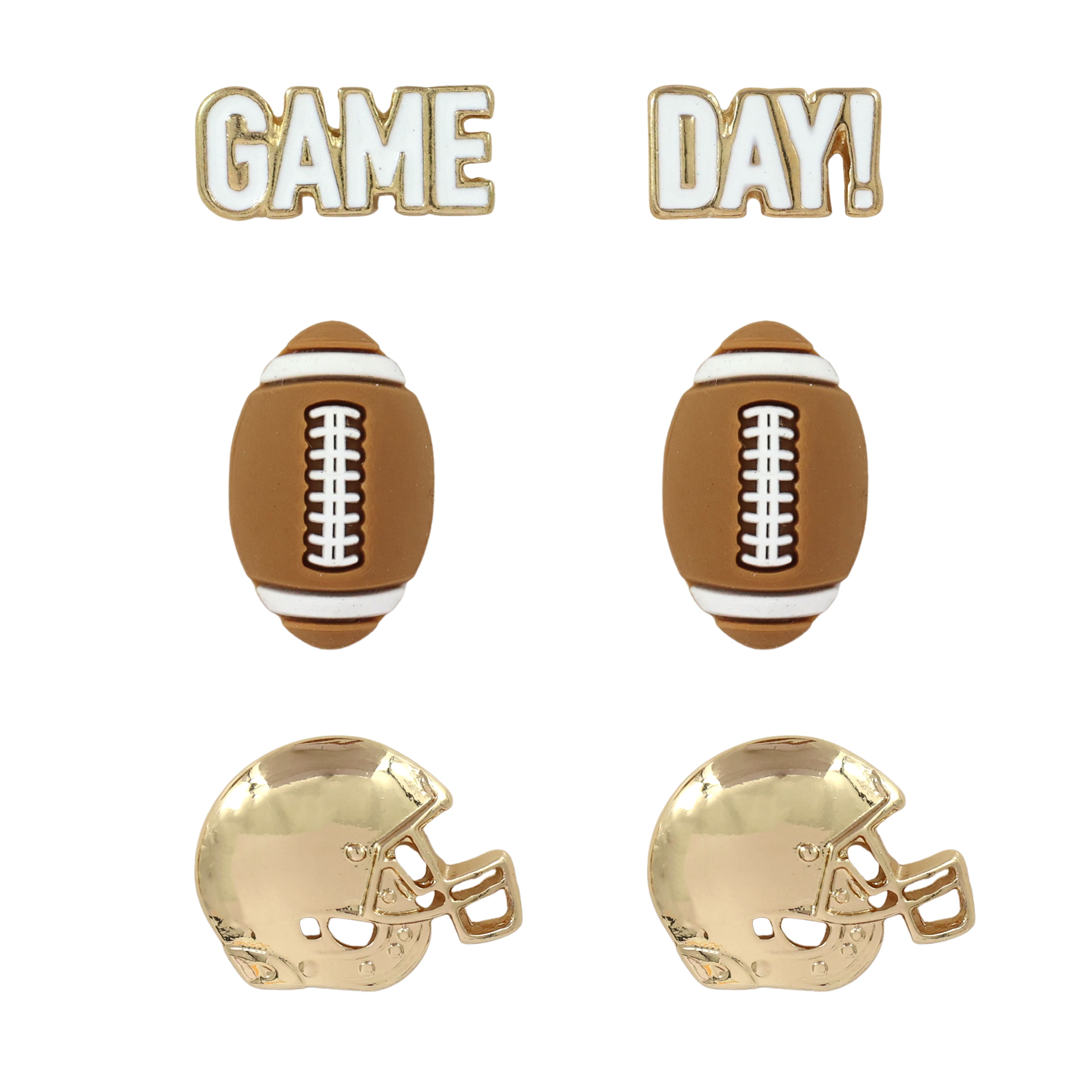 Football Helmet Earring Set by Celebrate It™